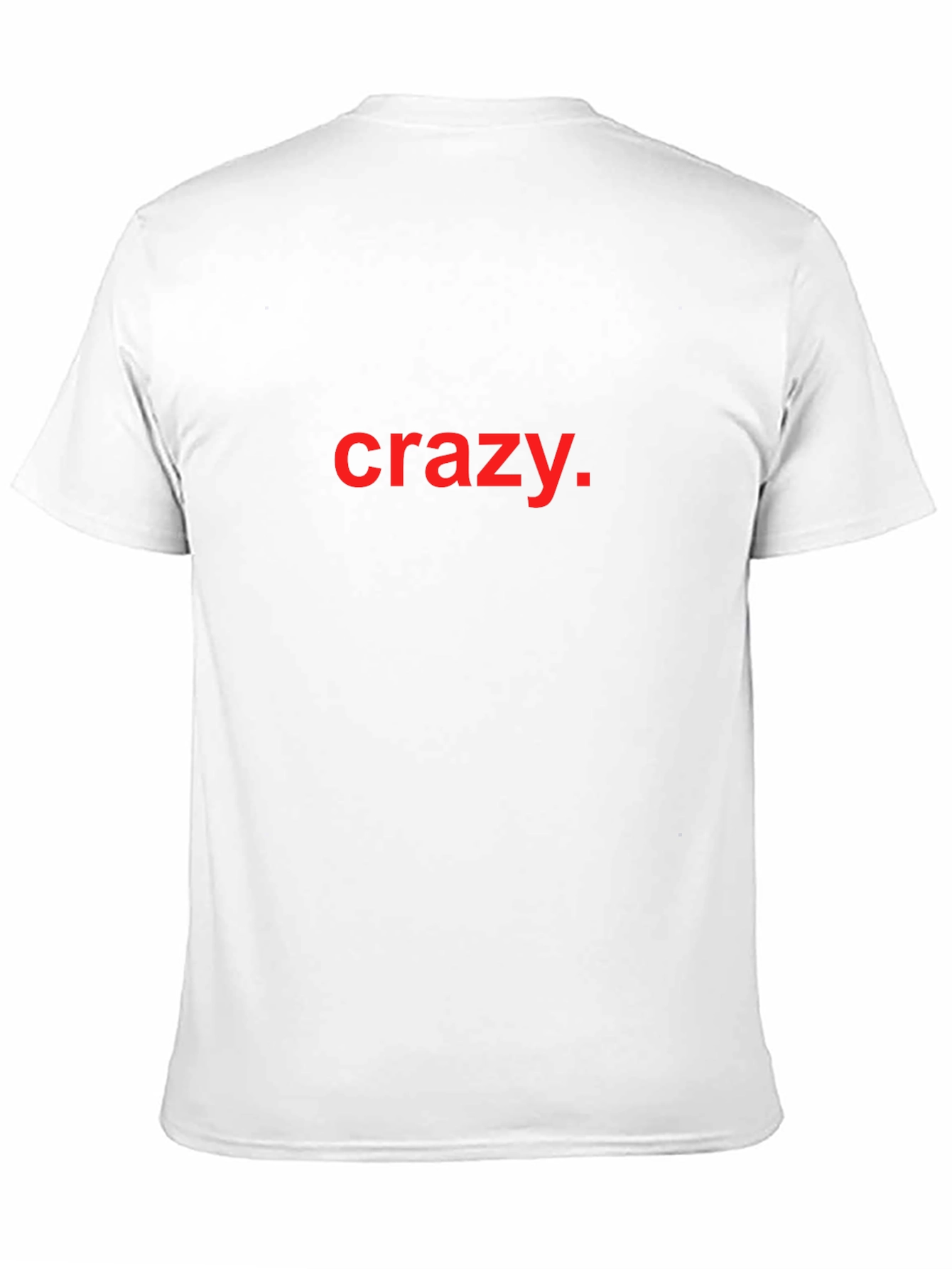 Crazy Graphic Tee - Bold Statement Shirt