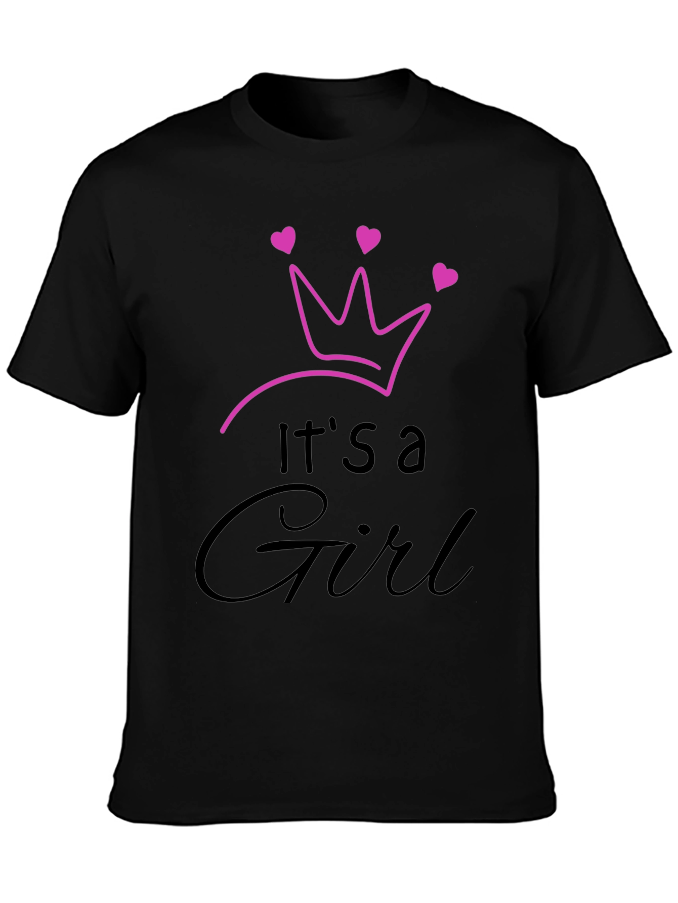 Its a Girl T-Shirt - New Baby Announcement