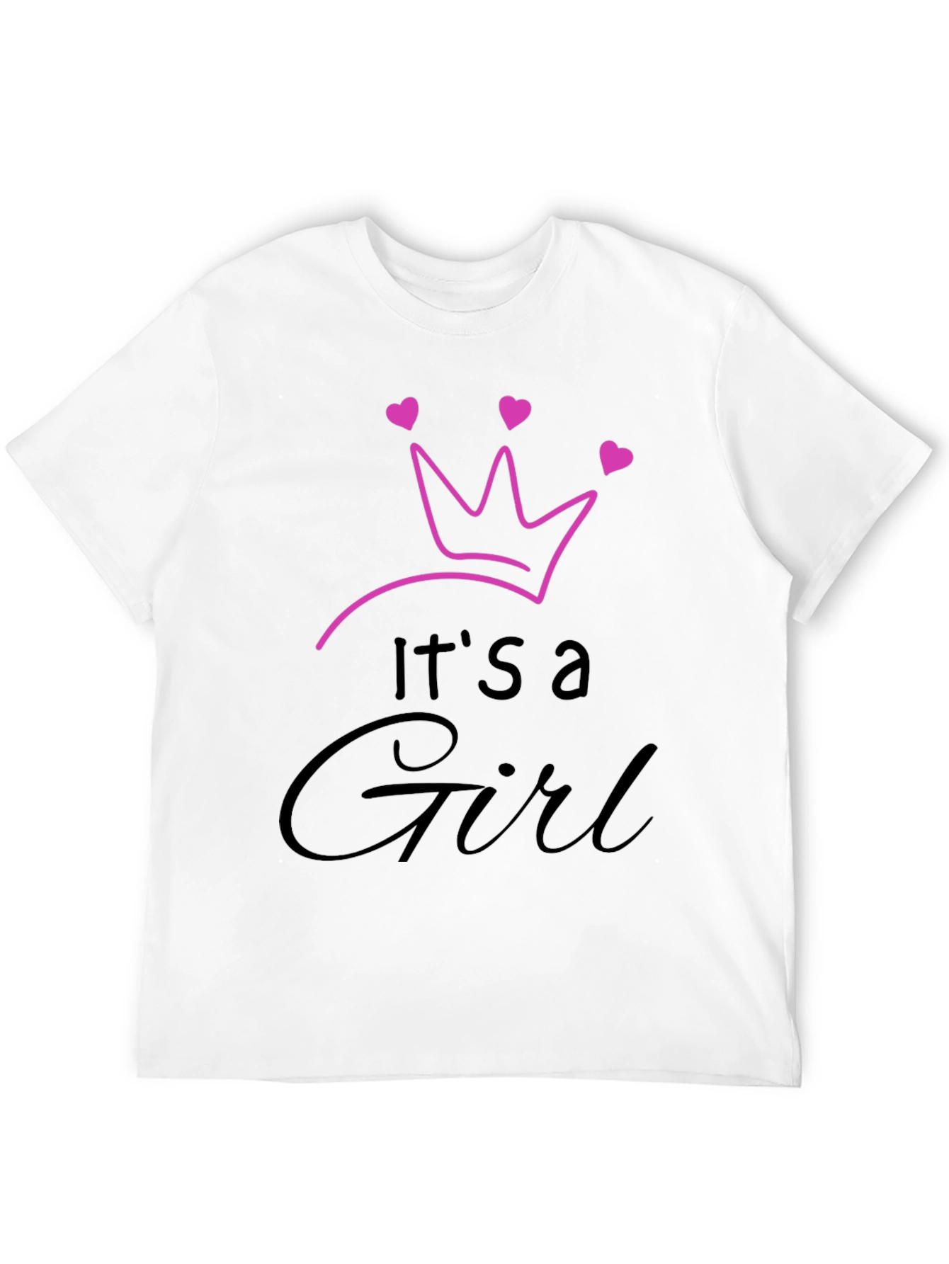 Its a Girl T-Shirt - New Baby Announcement