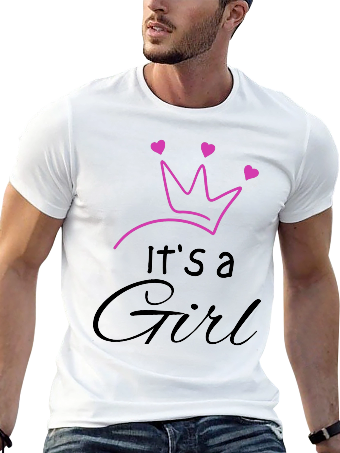 Its a Girl T-Shirt - New Baby Announcement