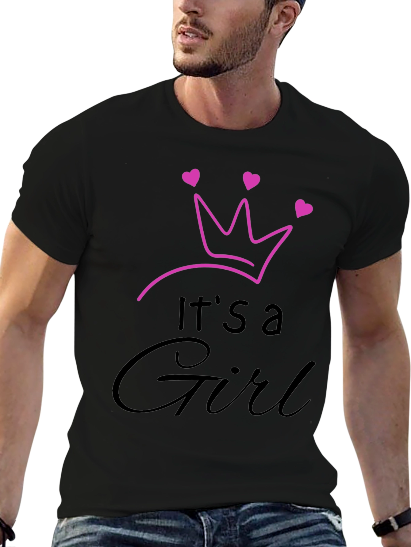 Its a Girl T-Shirt - New Baby Announcement