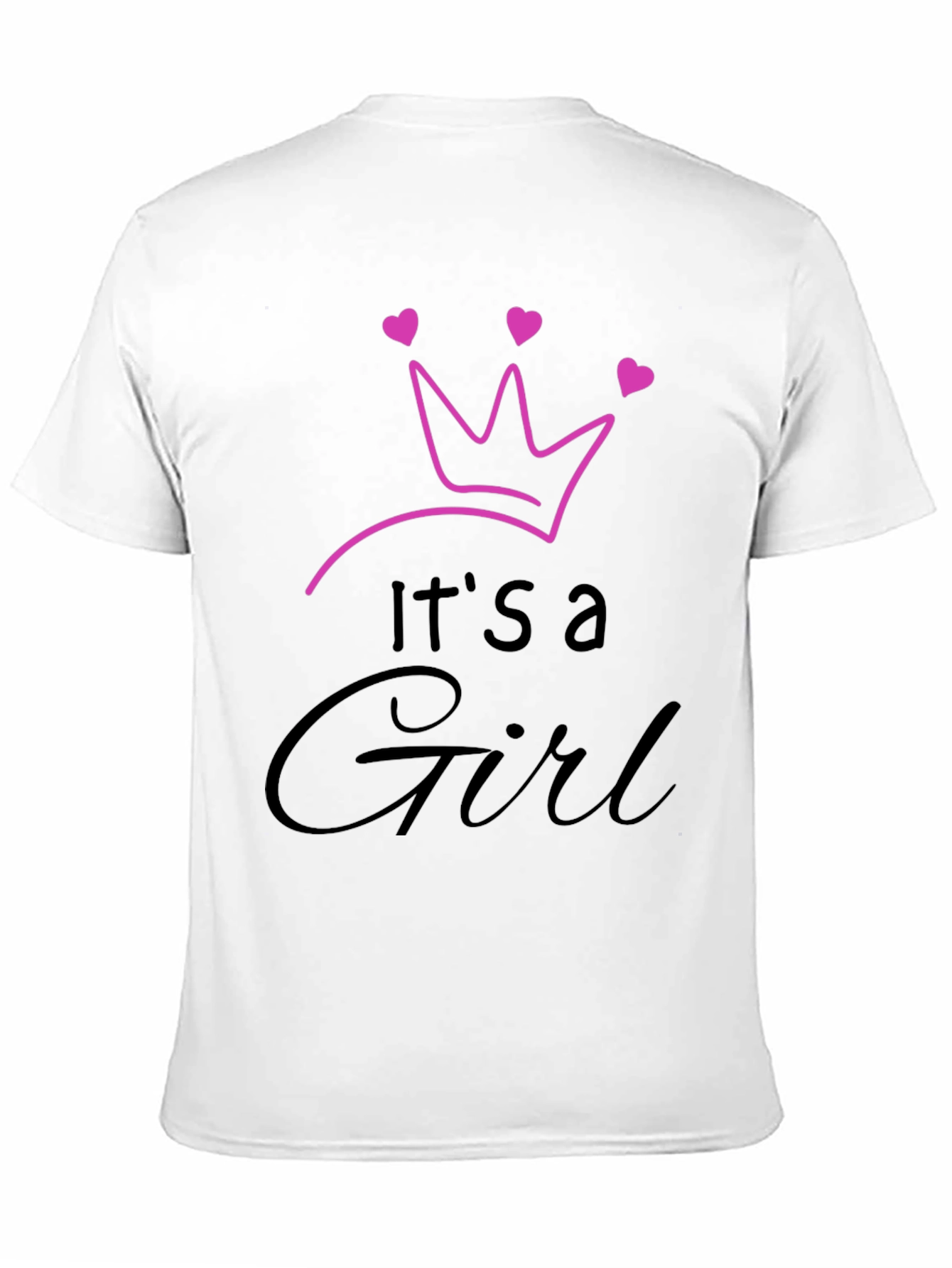 Its a Girl T-Shirt - New Baby Announcement