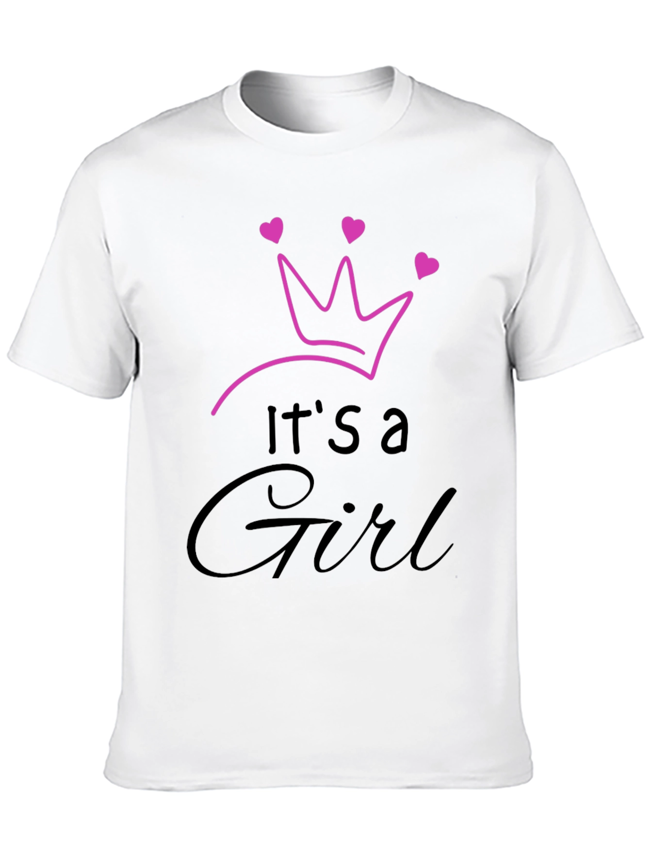 Its a Girl T-Shirt - New Baby Announcement