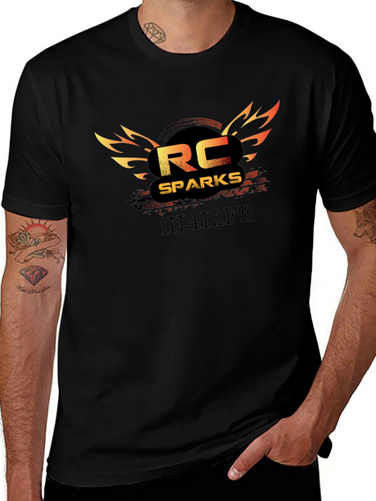 RC Sparks In4Life Black T-Shirt