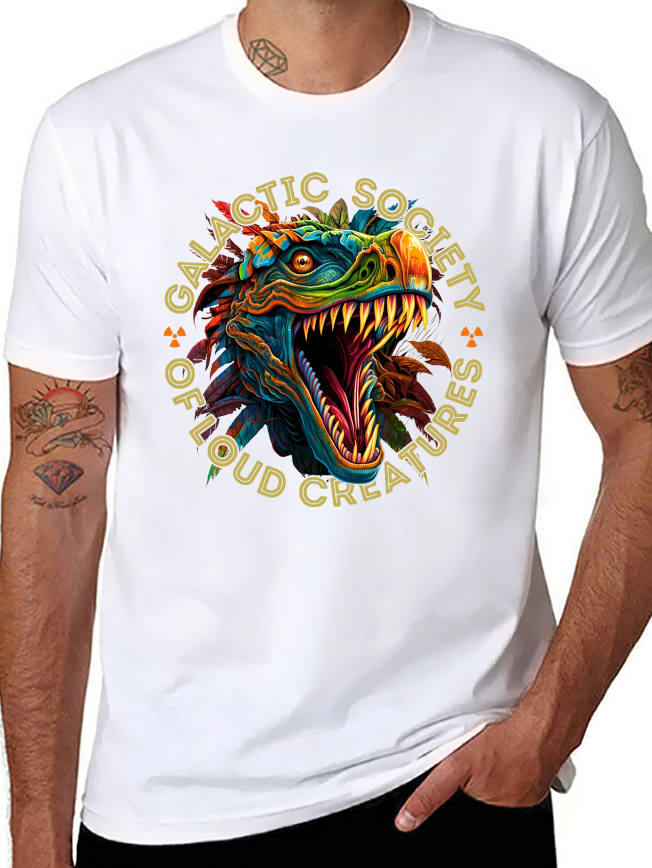 Galactic Loud Creatures Graphic Tee