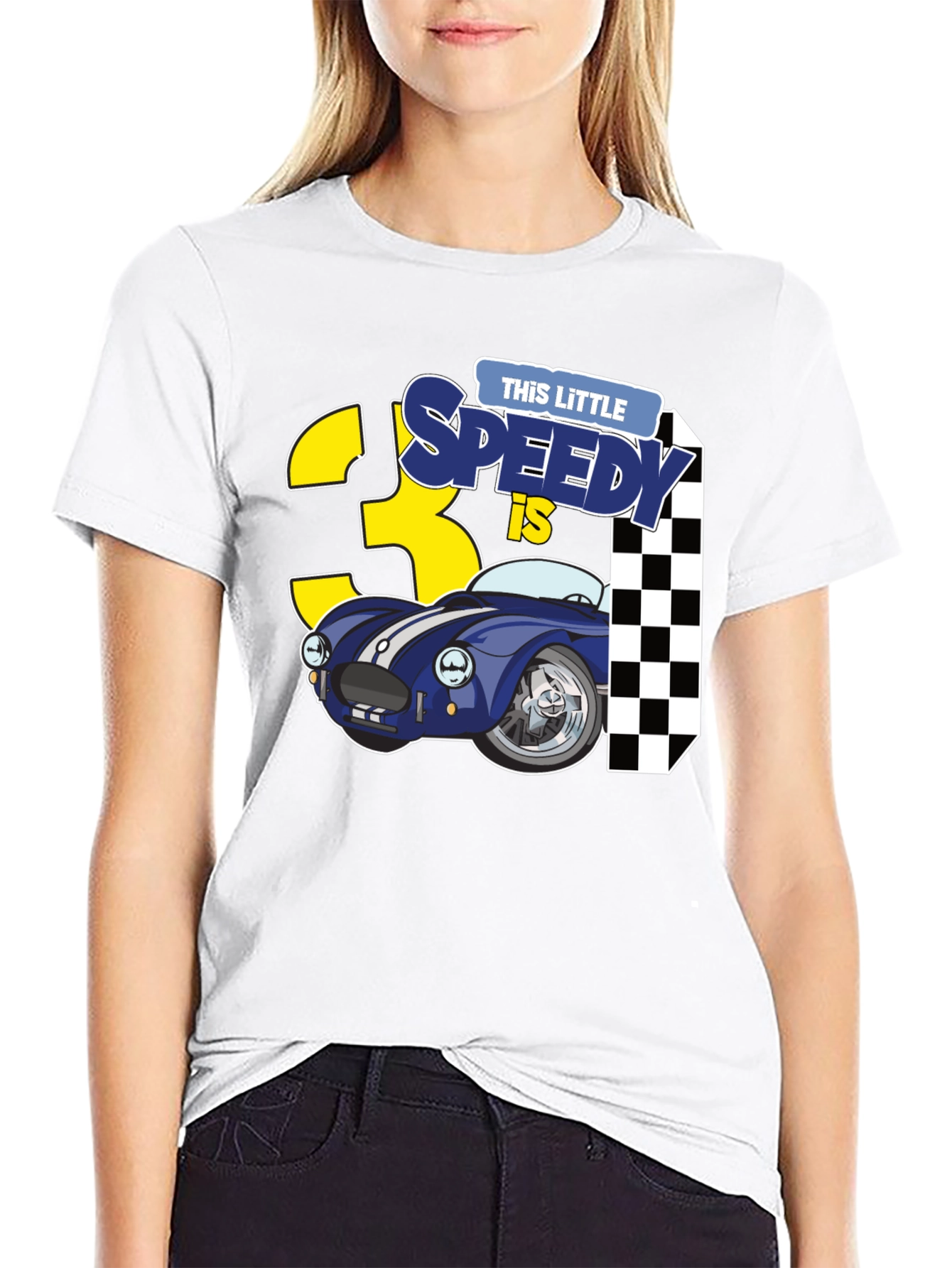 Little Speedy 3rd Birthday Boys T-Shirt