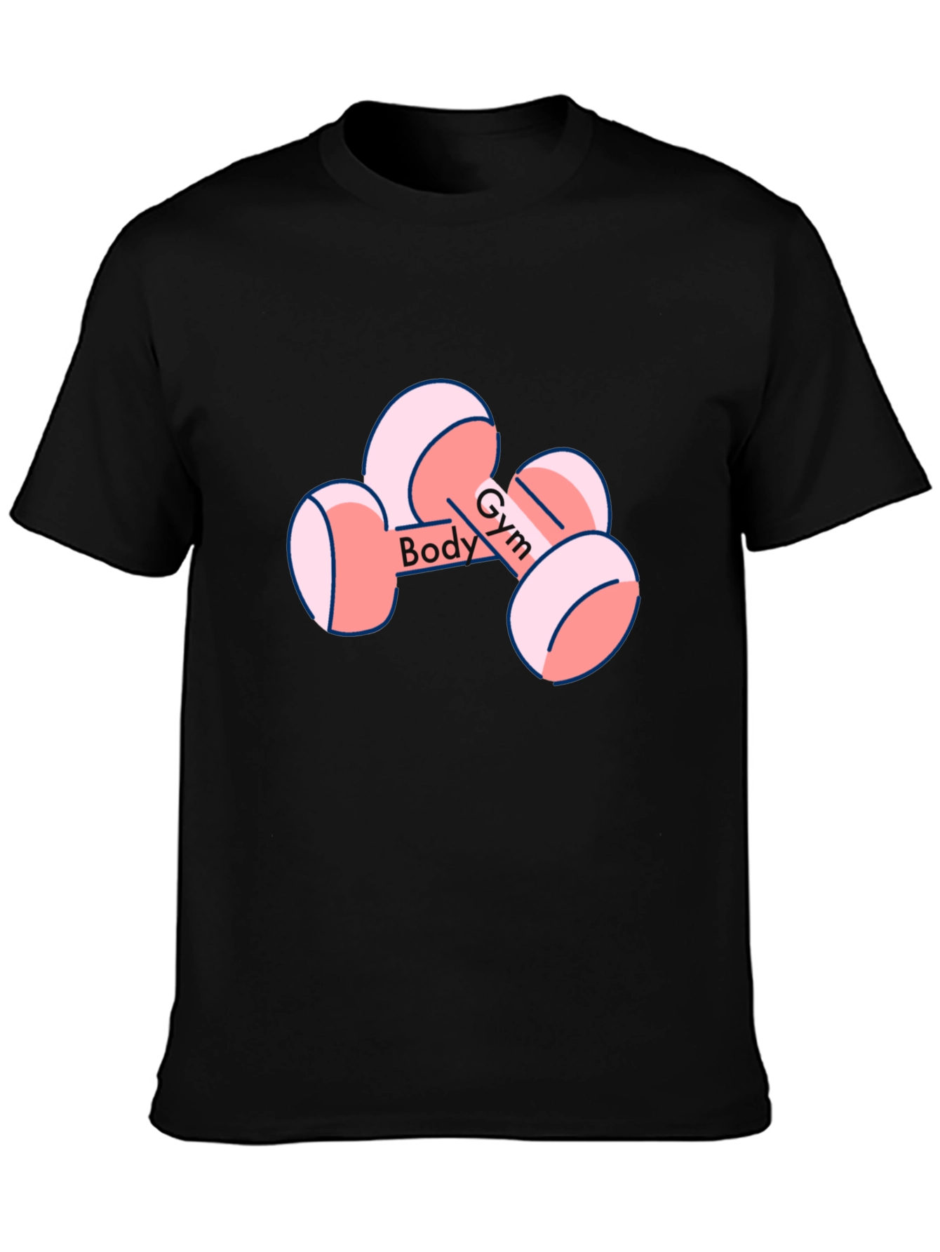 Body Gym Black T-Shirt