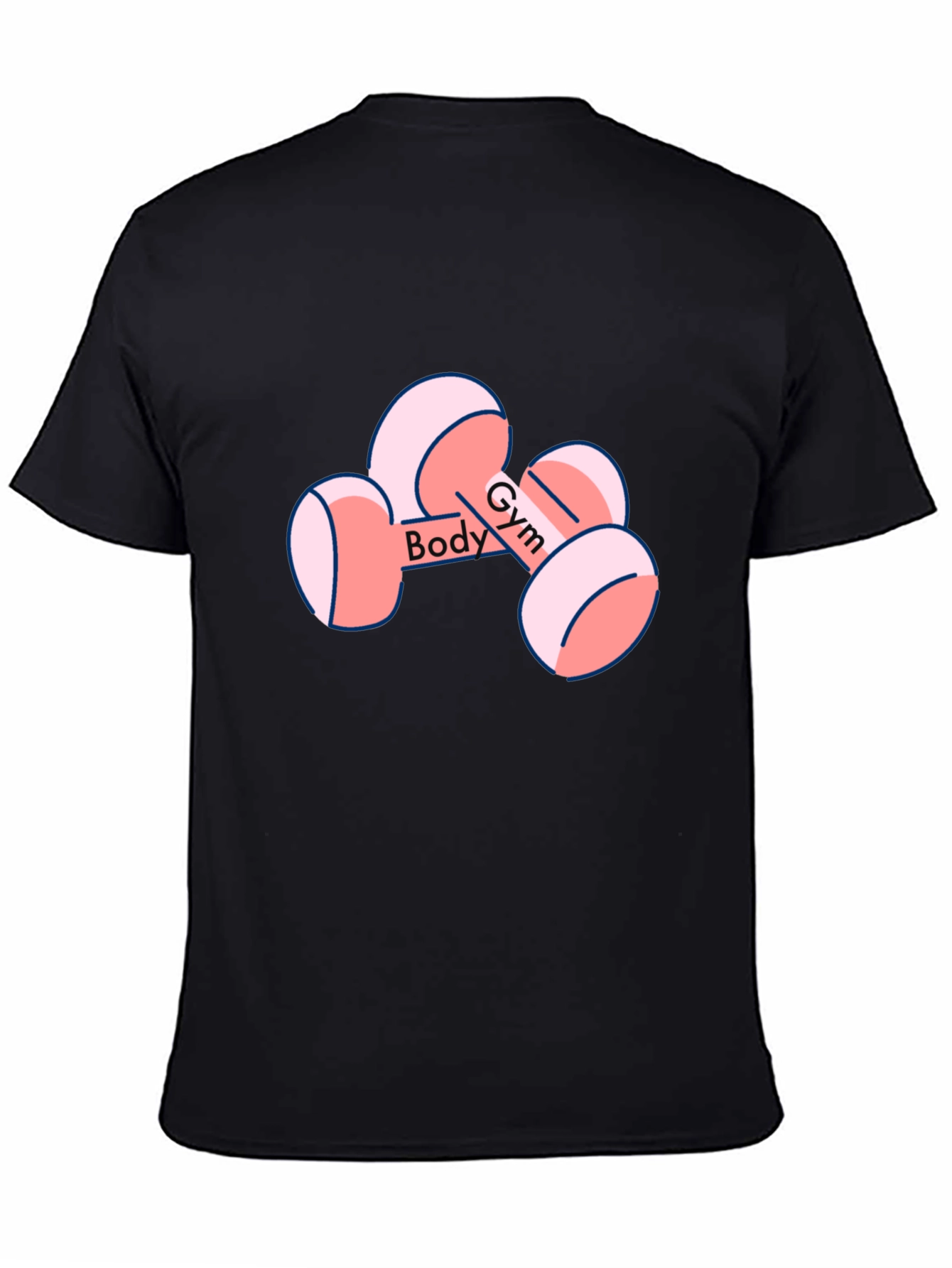 Body Gym Black T-Shirt