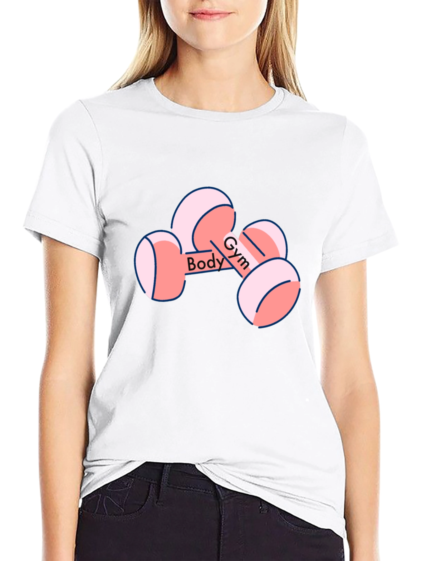 Body Gym Black T-Shirt