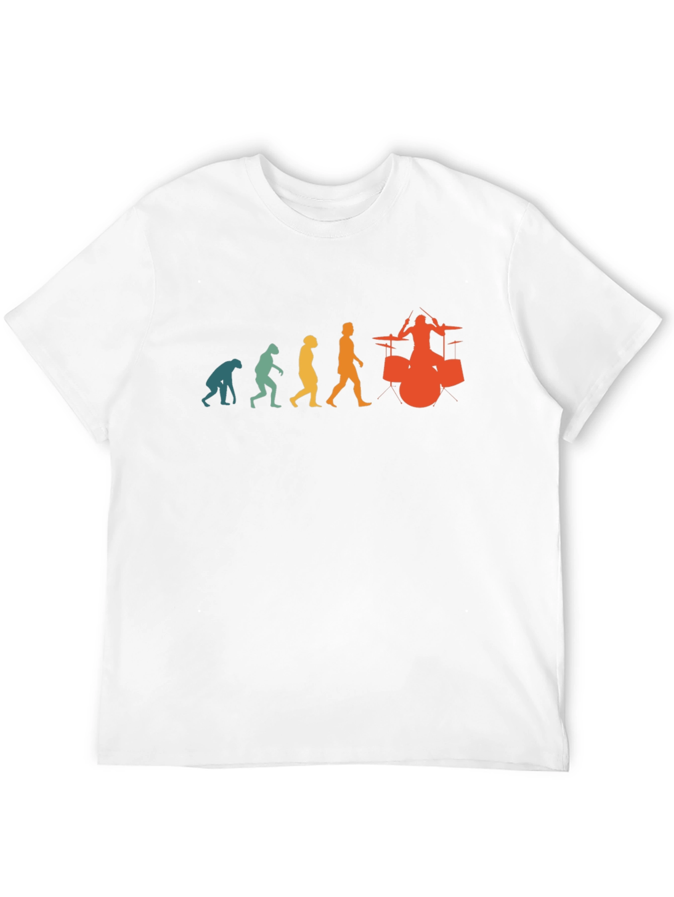 Evolution of Drumming T-Shirt - Black