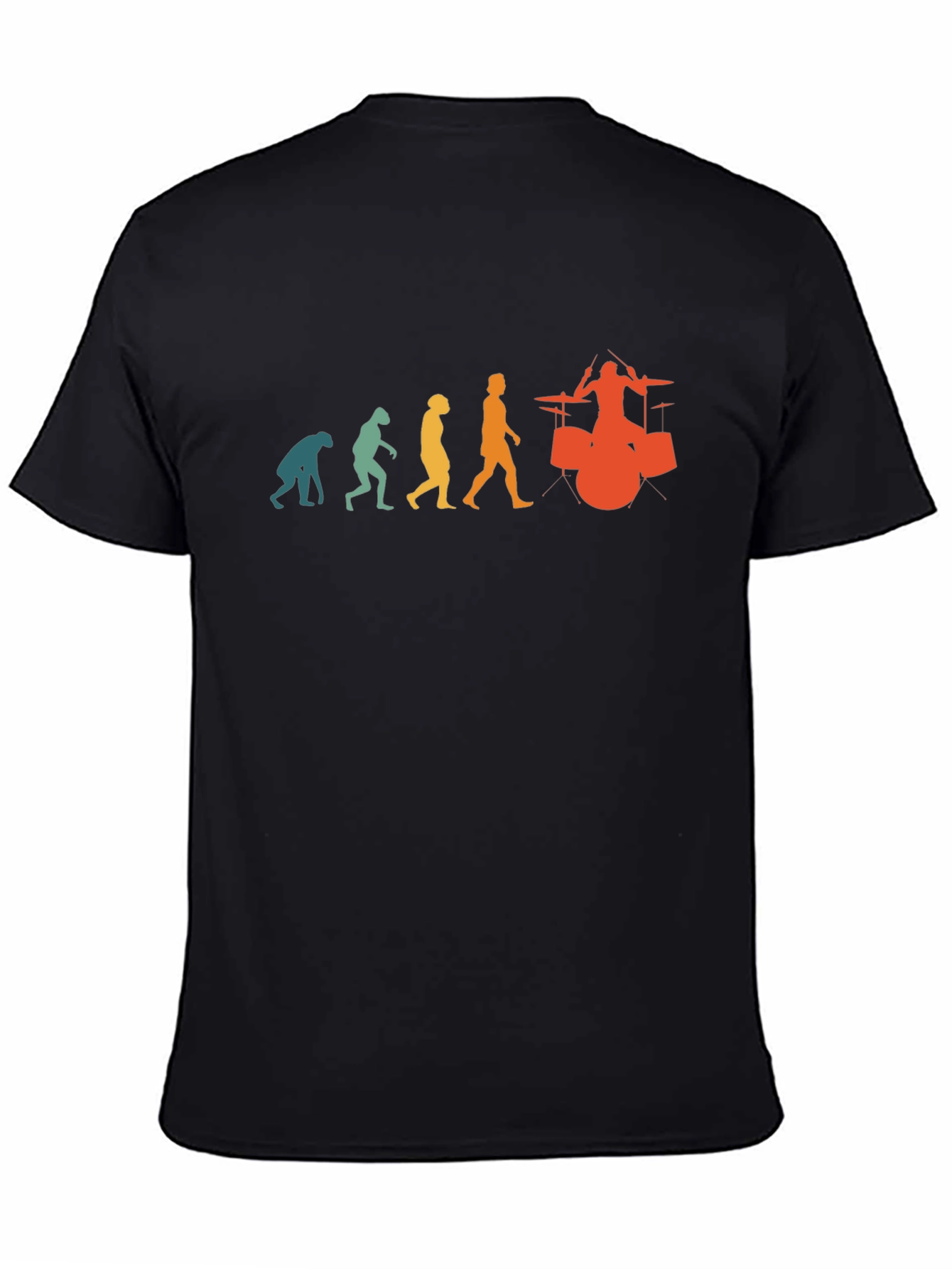 Evolution of Drumming T-Shirt - Black