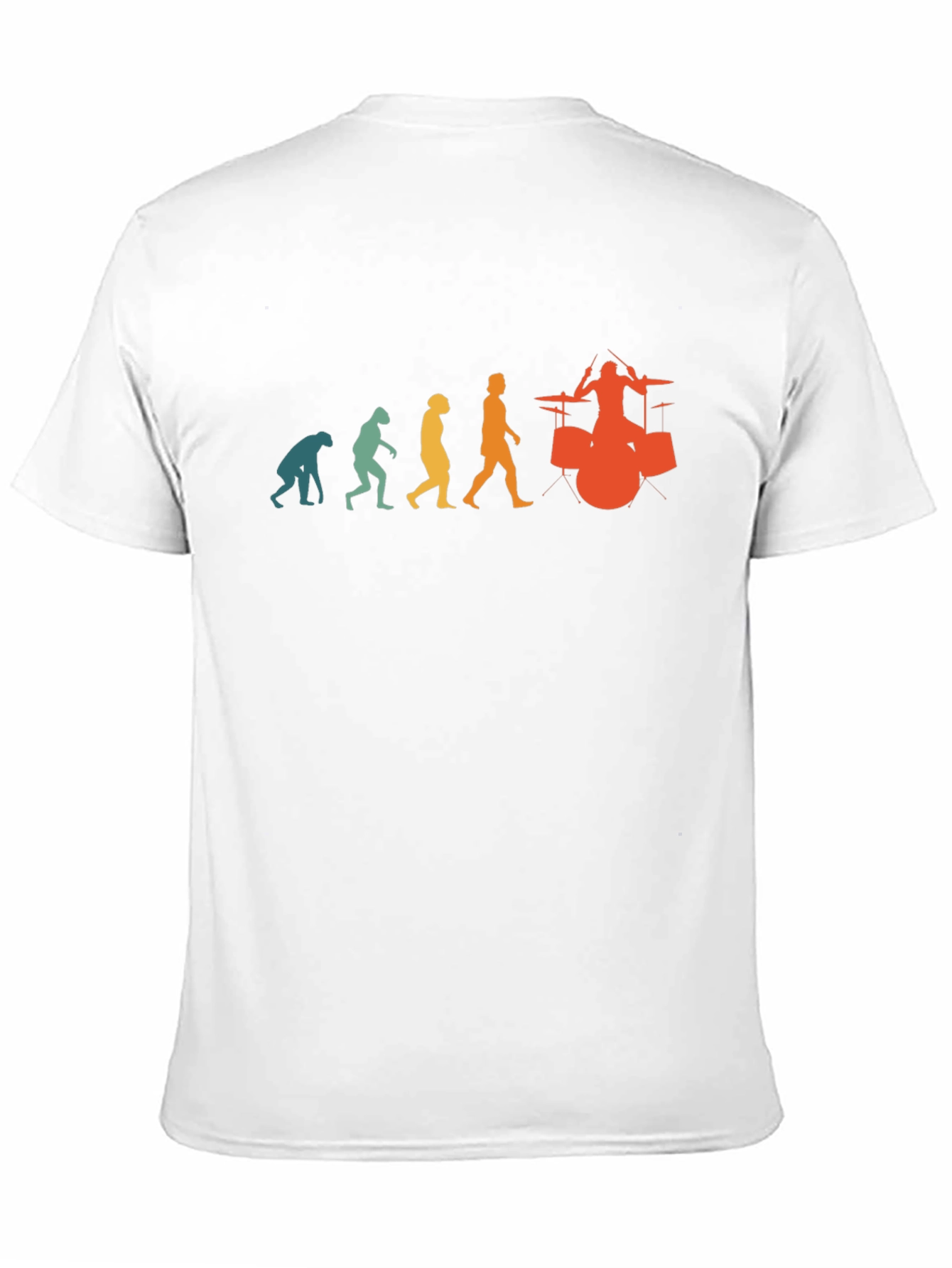 Evolution of Drumming T-Shirt - Black