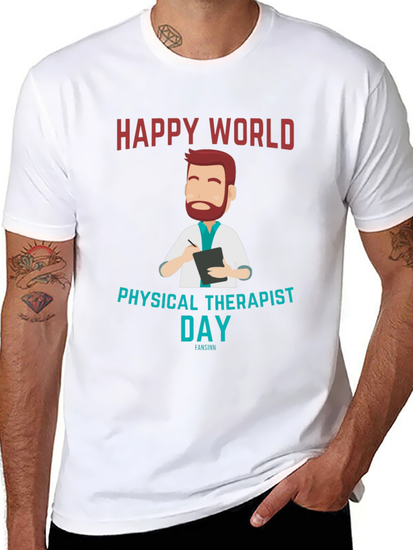 Happy World Physical Therapist Day Black T-Shirt