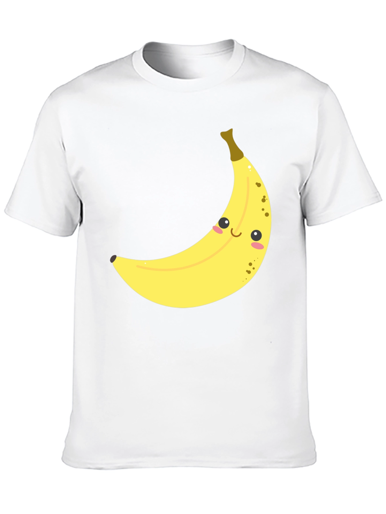 Cute Banana Graphic Tee - Unisex Black T-Shirt
