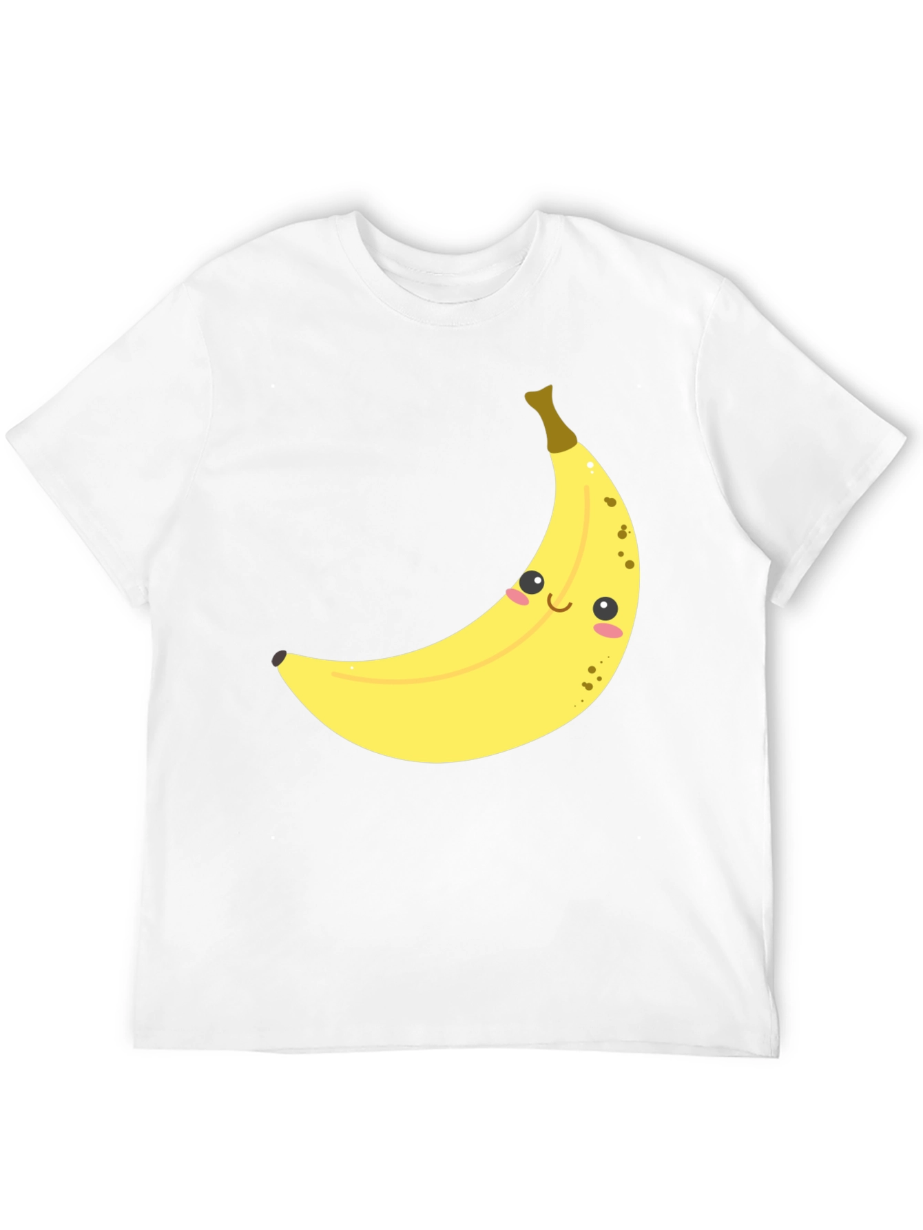 Cute Banana Graphic Tee - Unisex Black T-Shirt