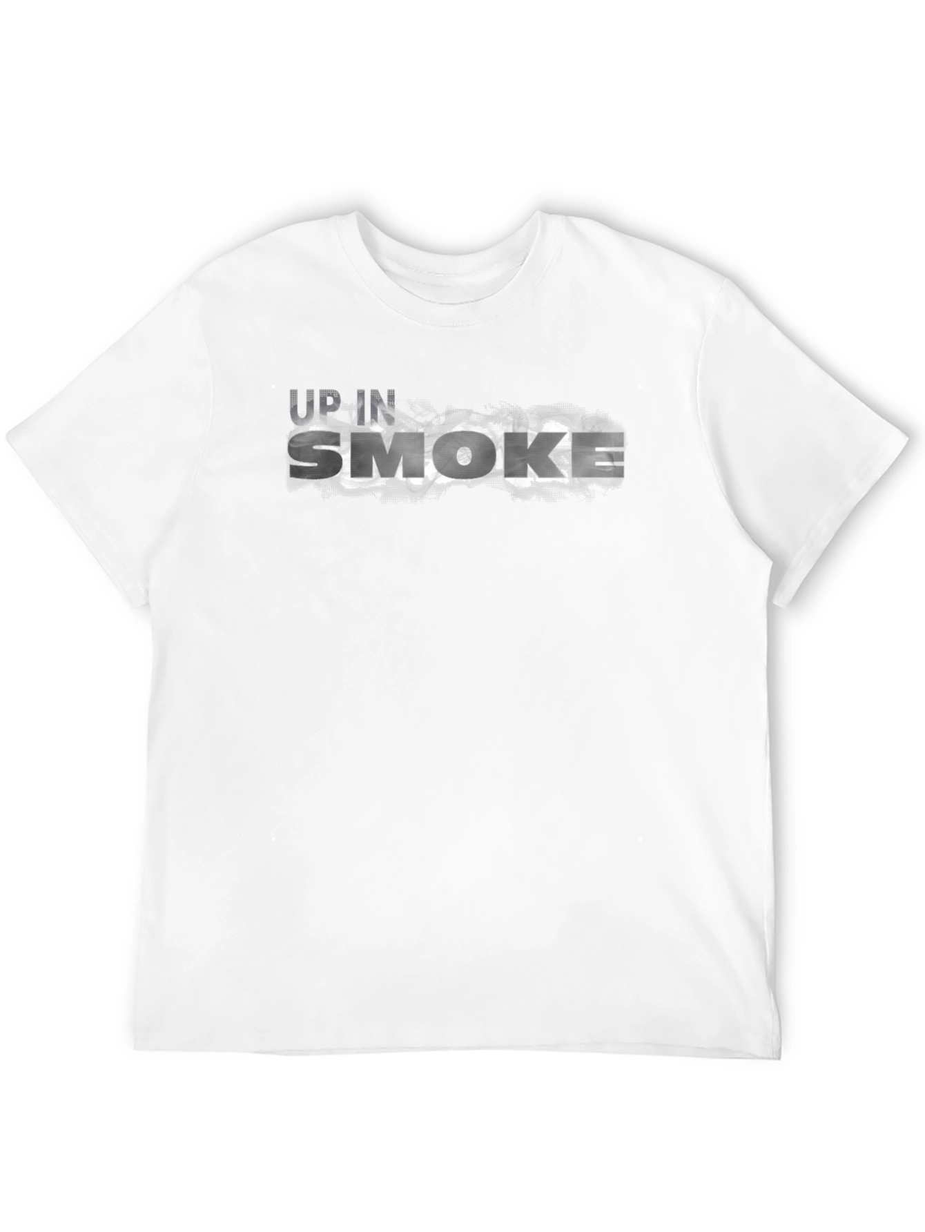 Up In Smoke Graphic Tee - Black