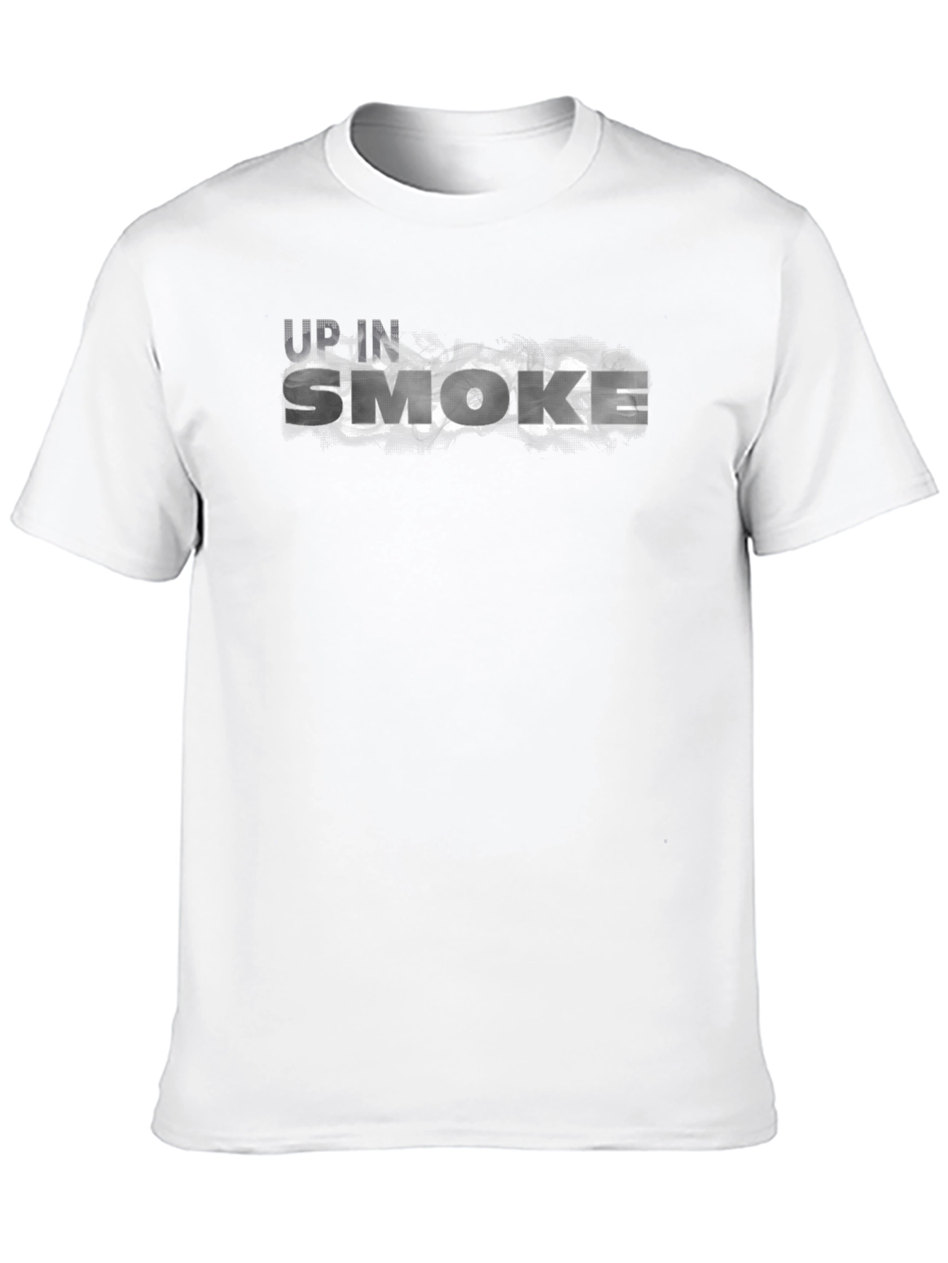 Up In Smoke Graphic Tee - Black