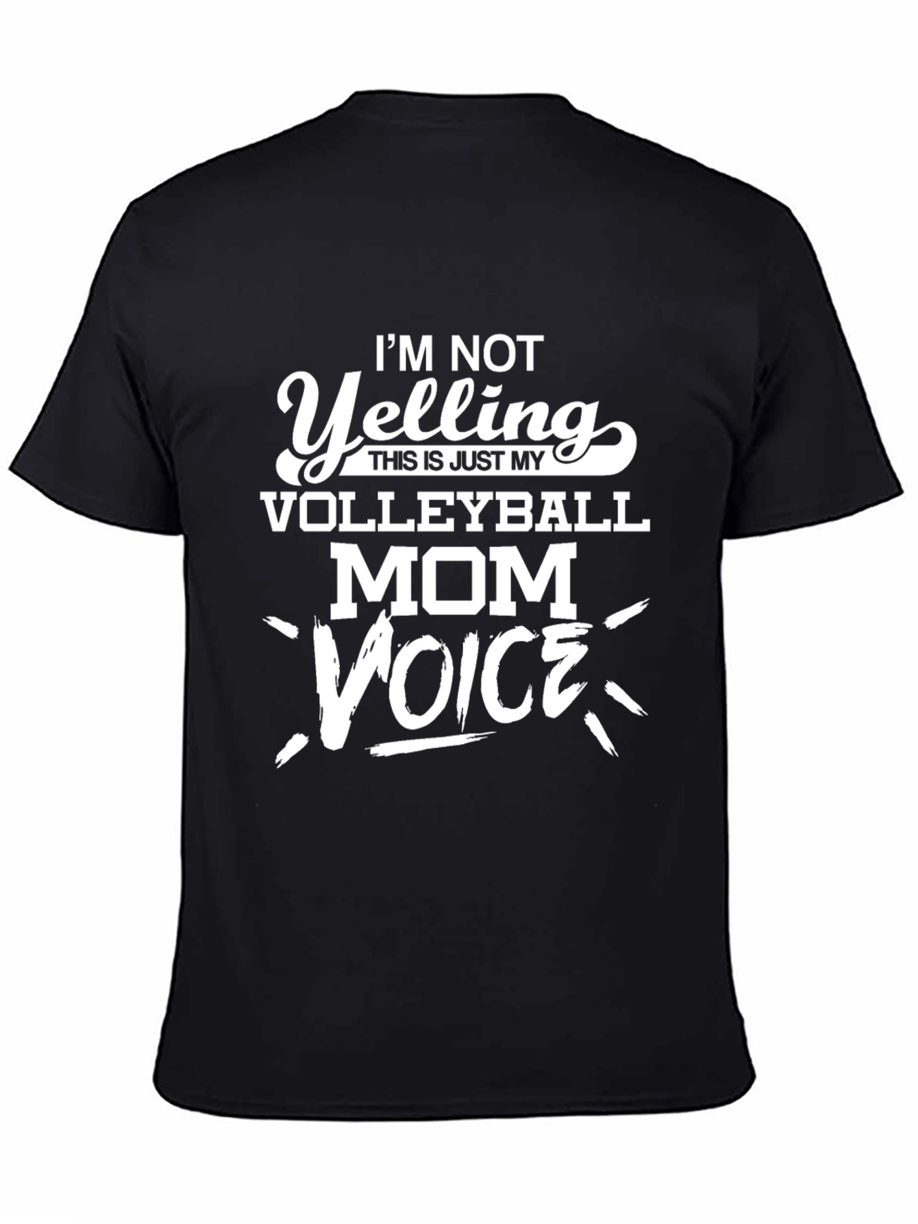 Volleyball Mom Voice T-Shirt