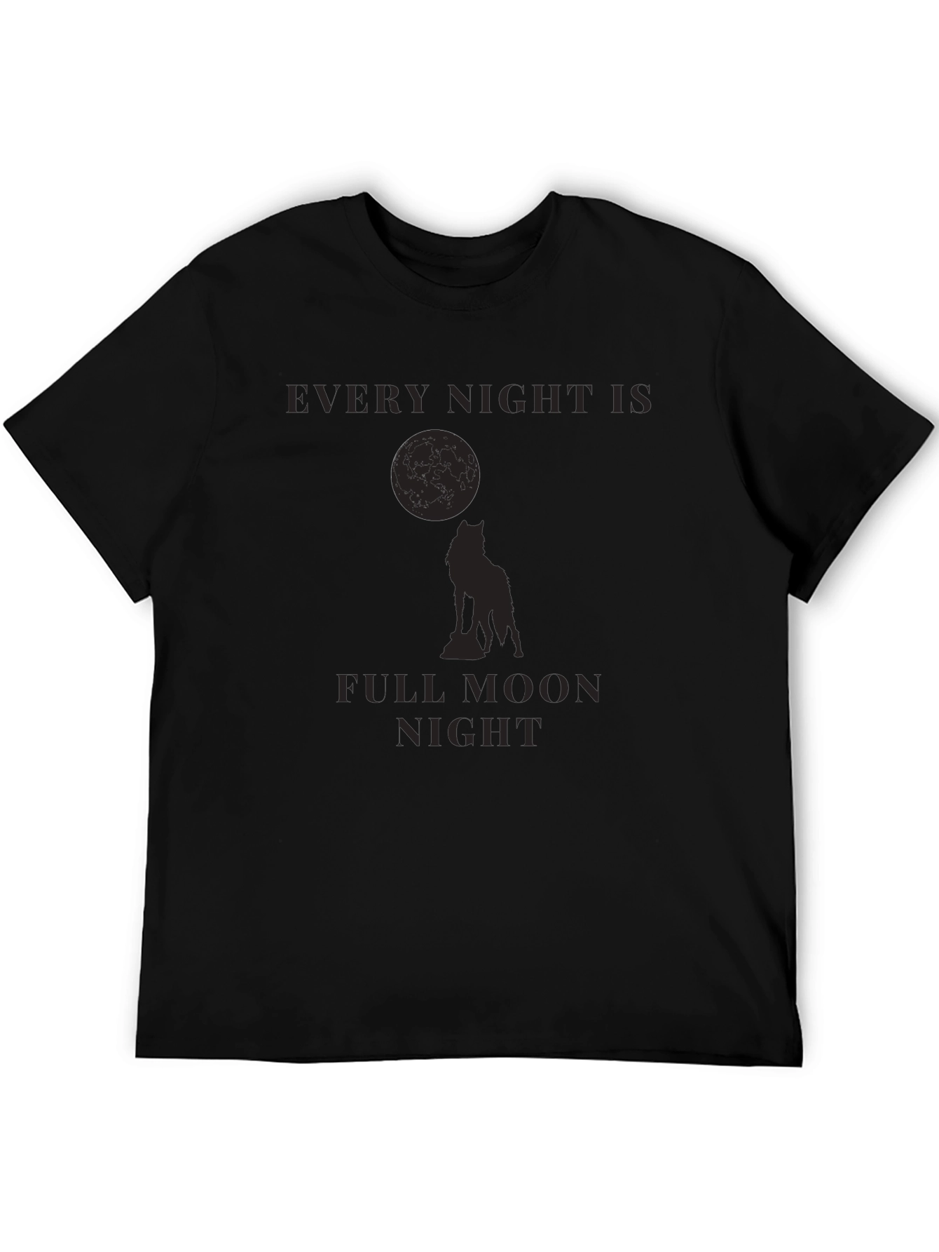 Every Night Is Full Moon Night Graphic Tee