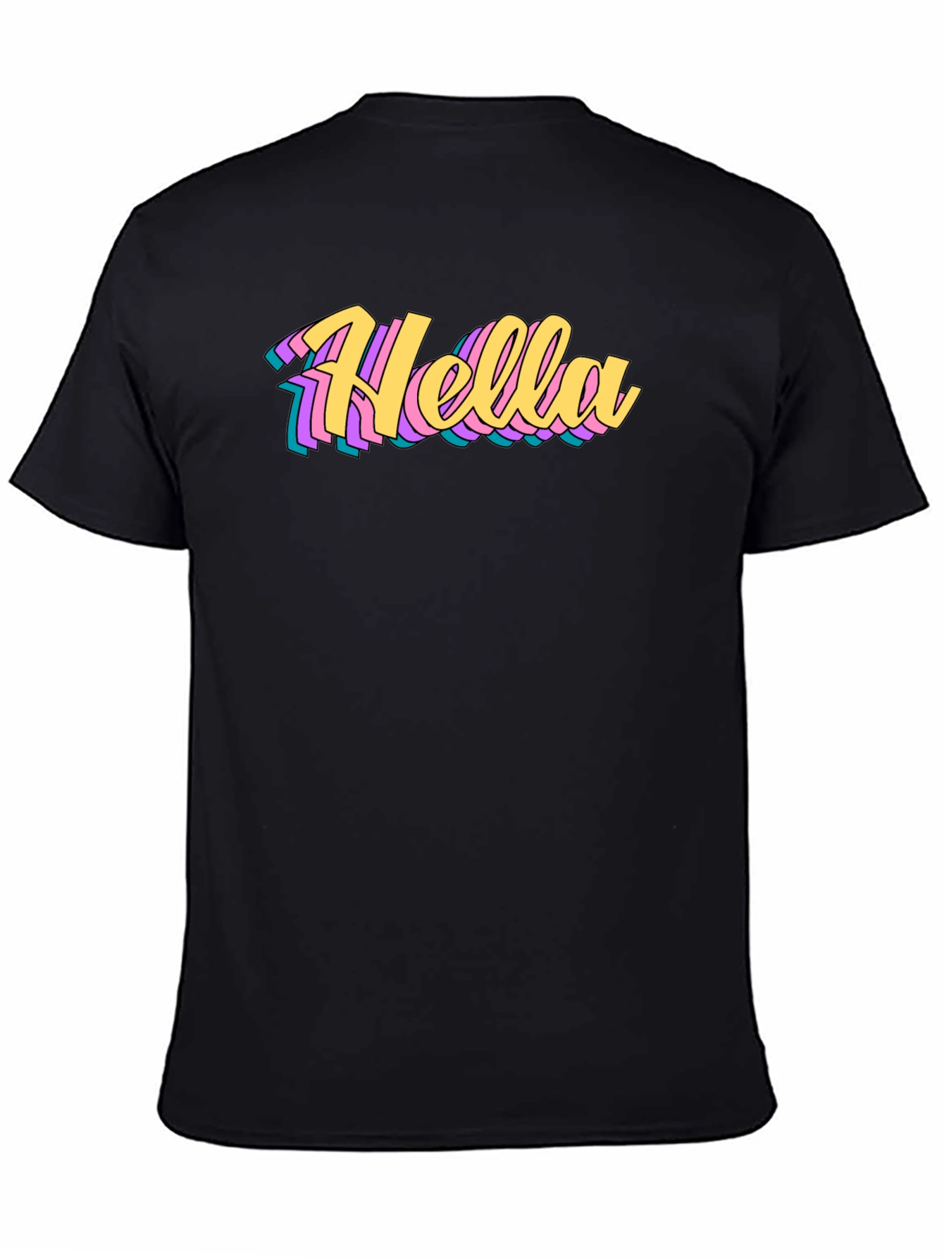 Hella Stylish Graphic Tee - Retro Design