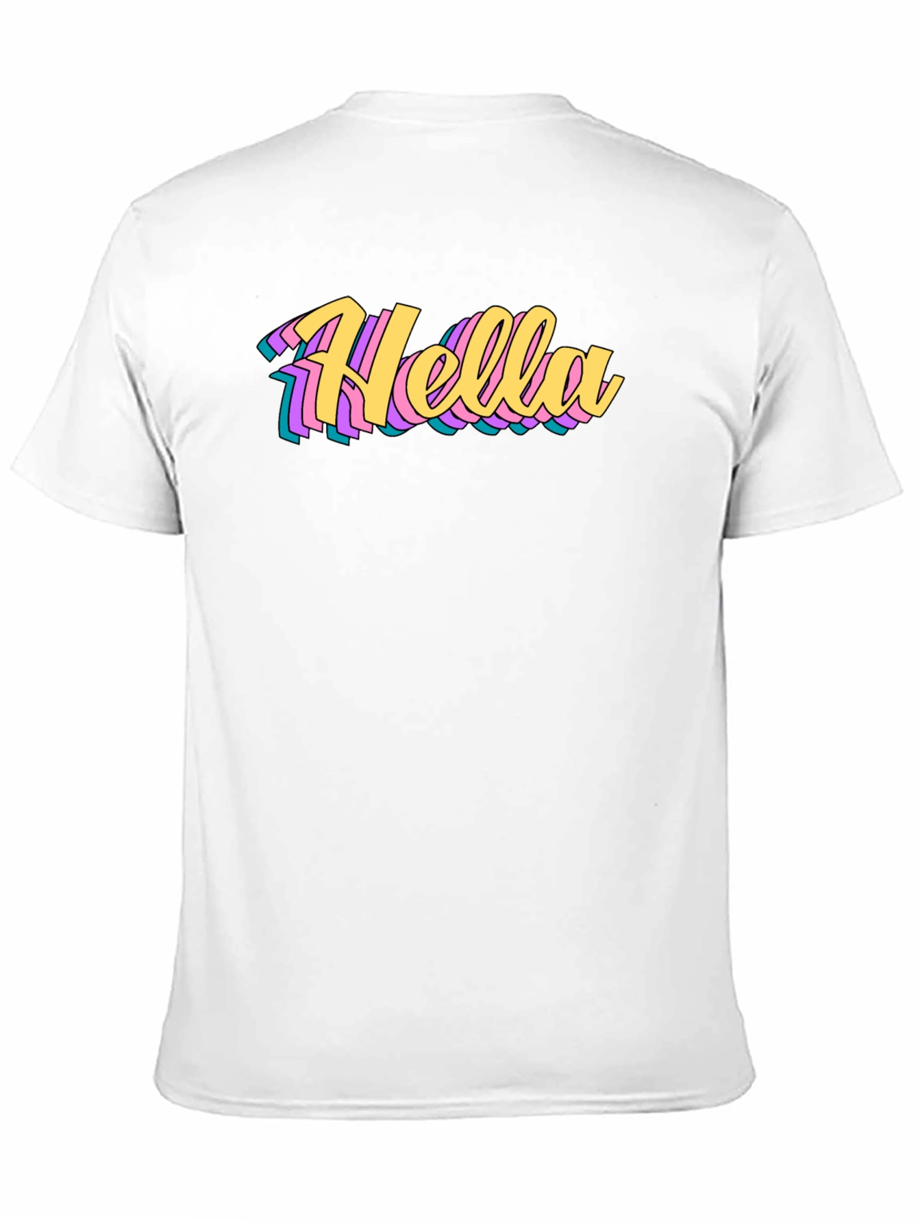 Hella Stylish Graphic Tee - Retro Design
