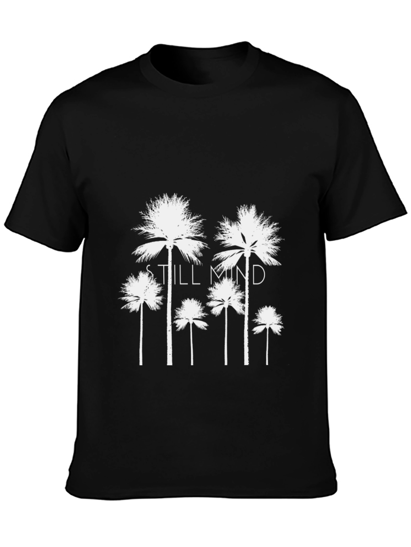 Still Mind Palm Tree Graphic Tee