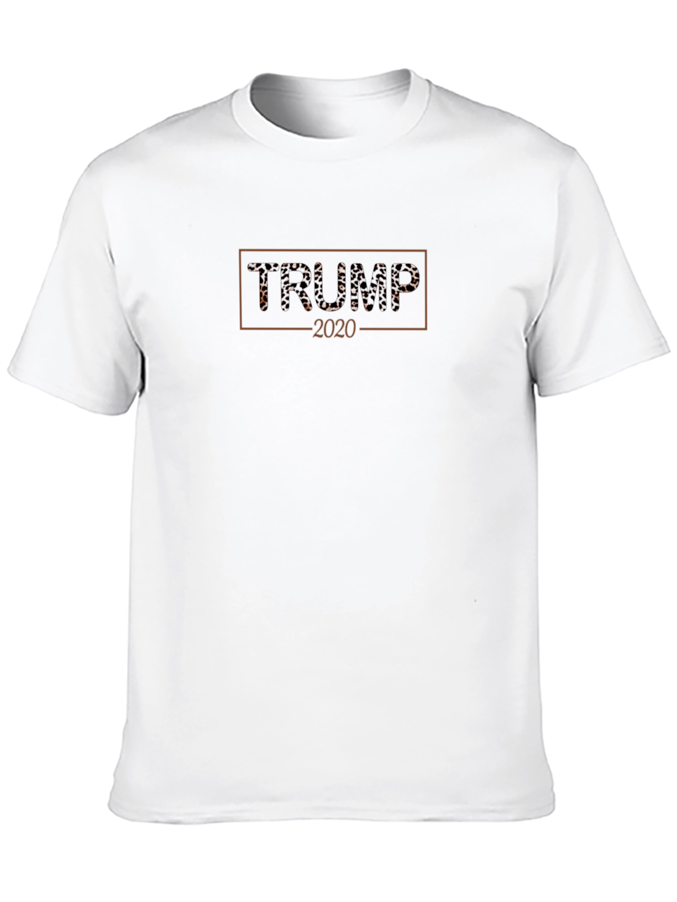Trump 2020 Leopard Print Graphic Tee