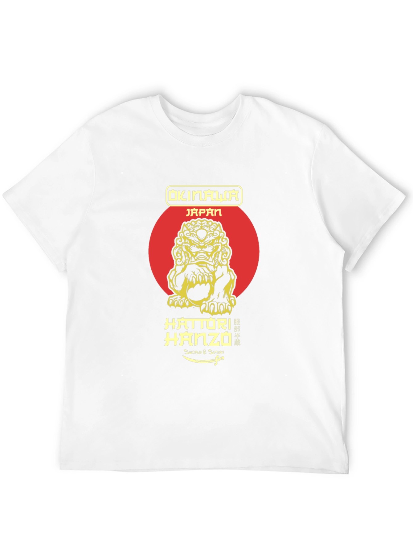 Okinawa Japan Lion Graphic T-Shirt