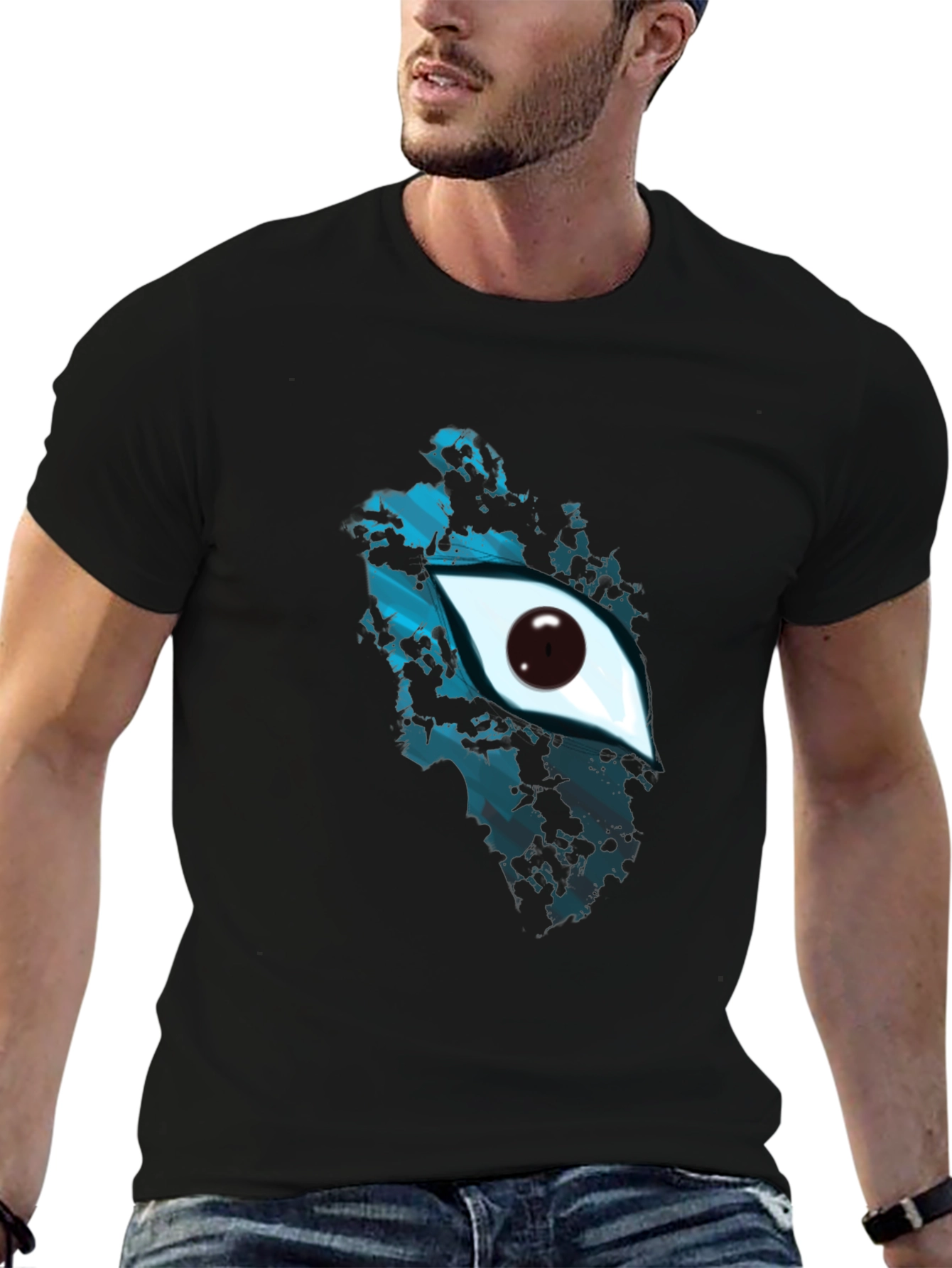 Mystic Eye Graphic Tee - Unique Design