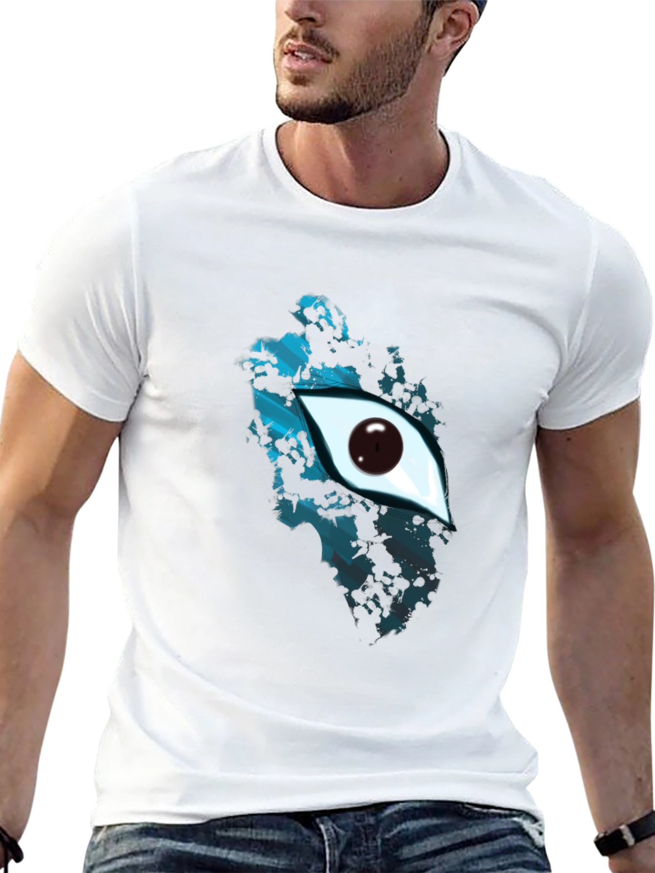 Mystic Eye Graphic Tee - Unique Design