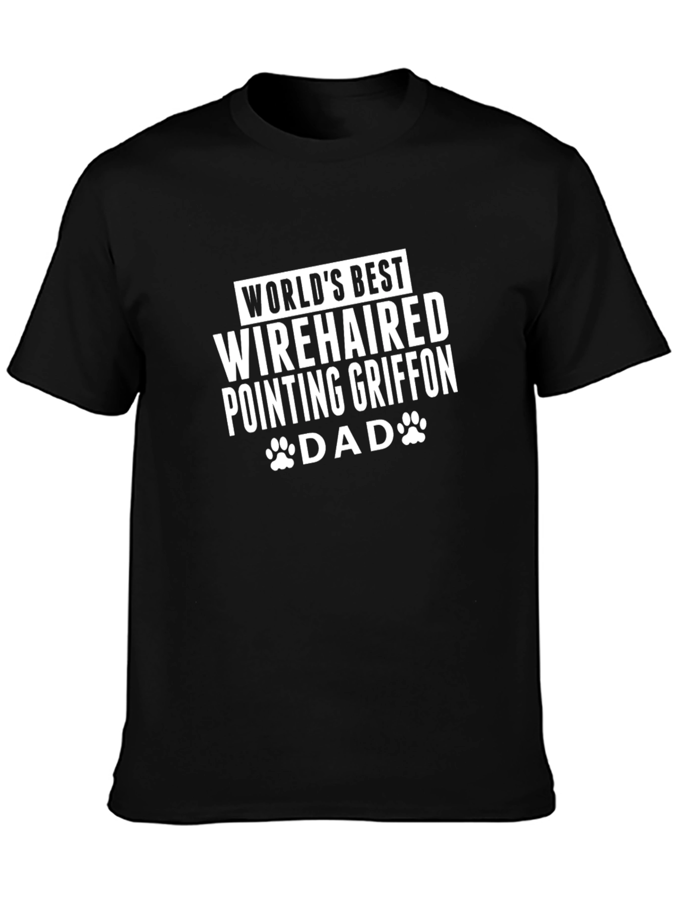 Wirehaired Pointing Griffon Dad T-Shirt