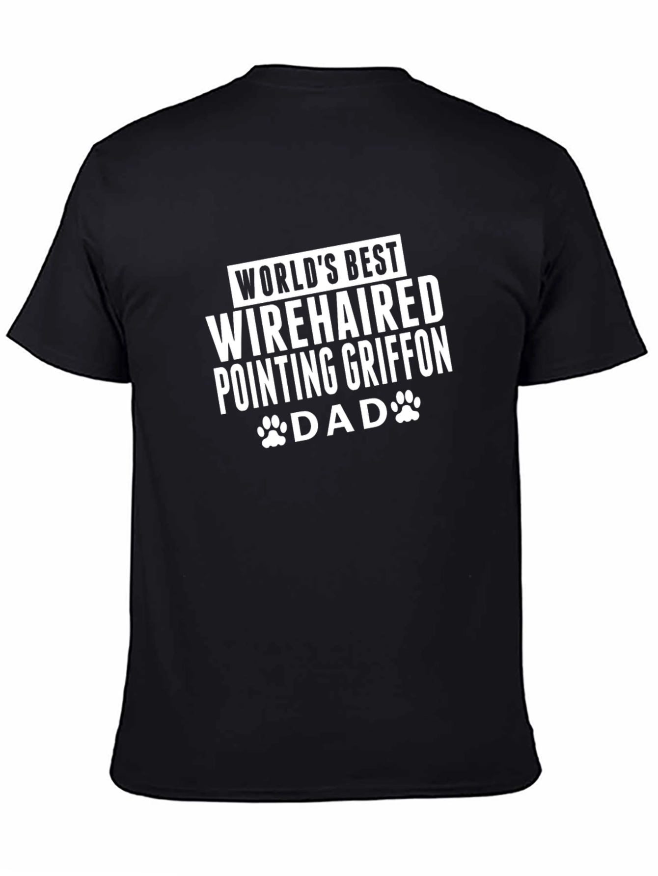 Wirehaired Pointing Griffon Dad T-Shirt