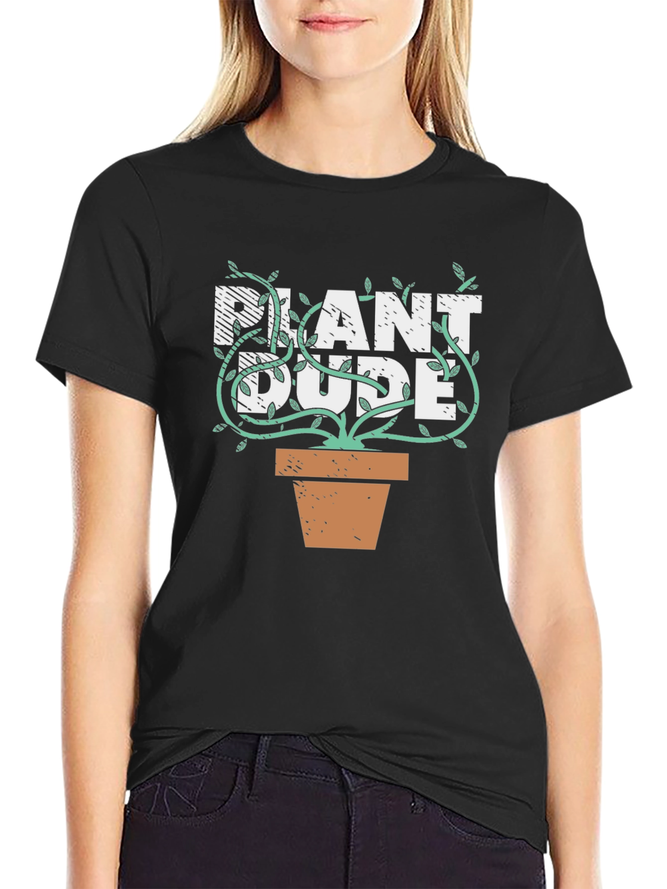 Plant Dude Graphic Tee - Black