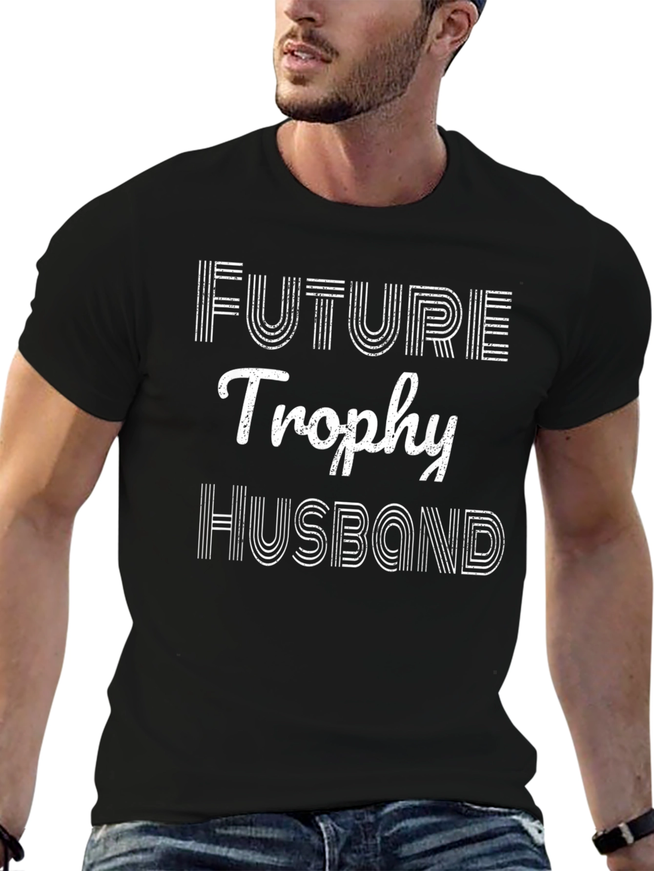 Future Trophy Husband T-Shirt - Groom Gift