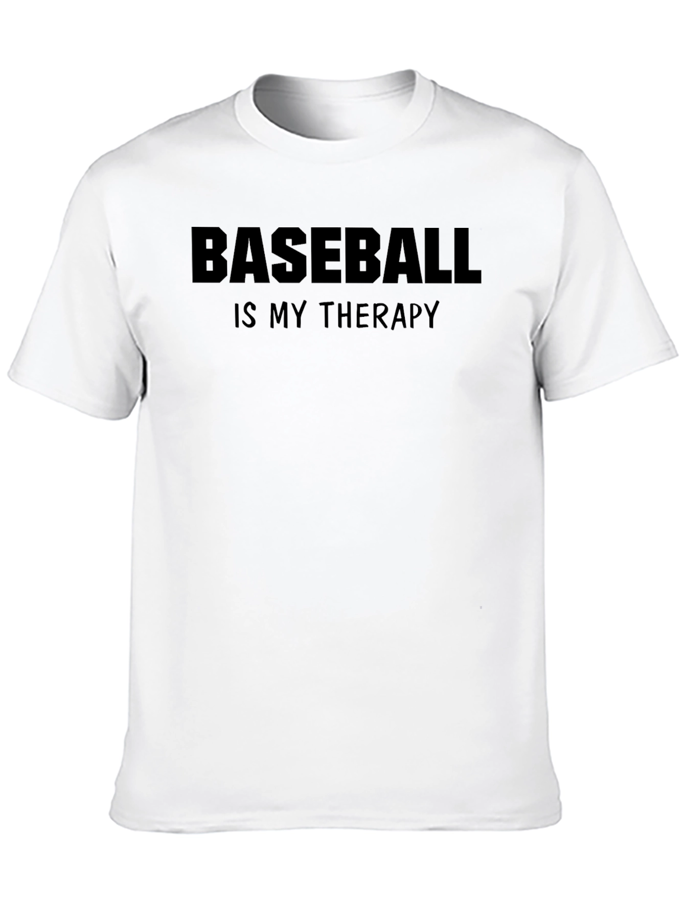 Baseball Is My Therapy Graphic Tee