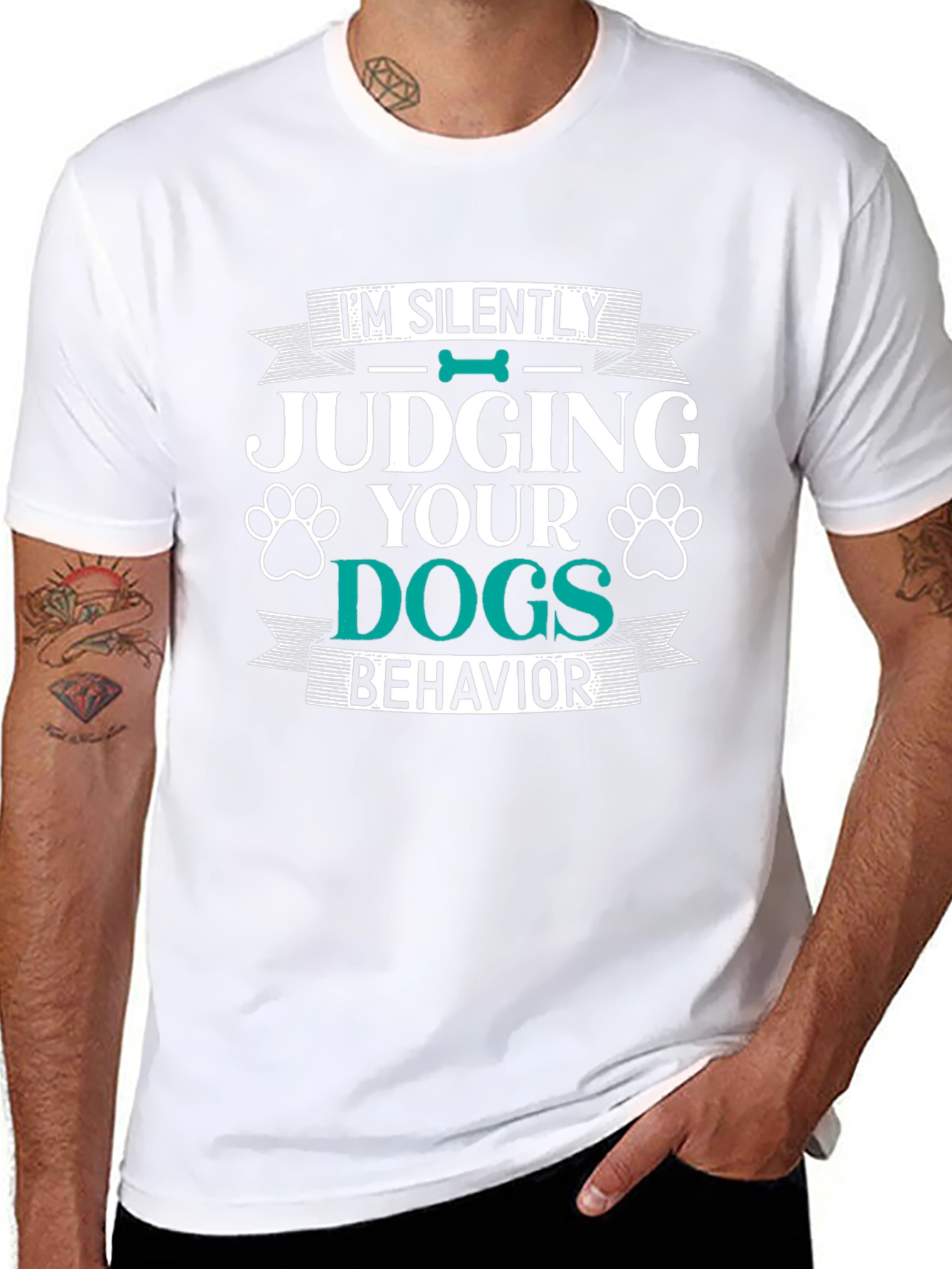 Judging Your Dogs Behavior Graphic Tee
