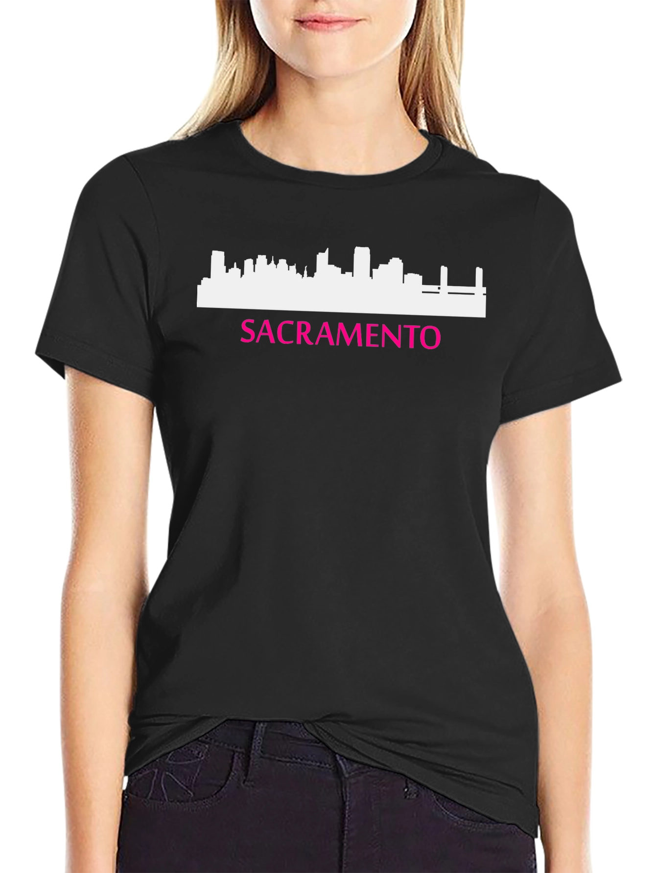 Sacramento Skyline T-Shirt - City Pride Tee