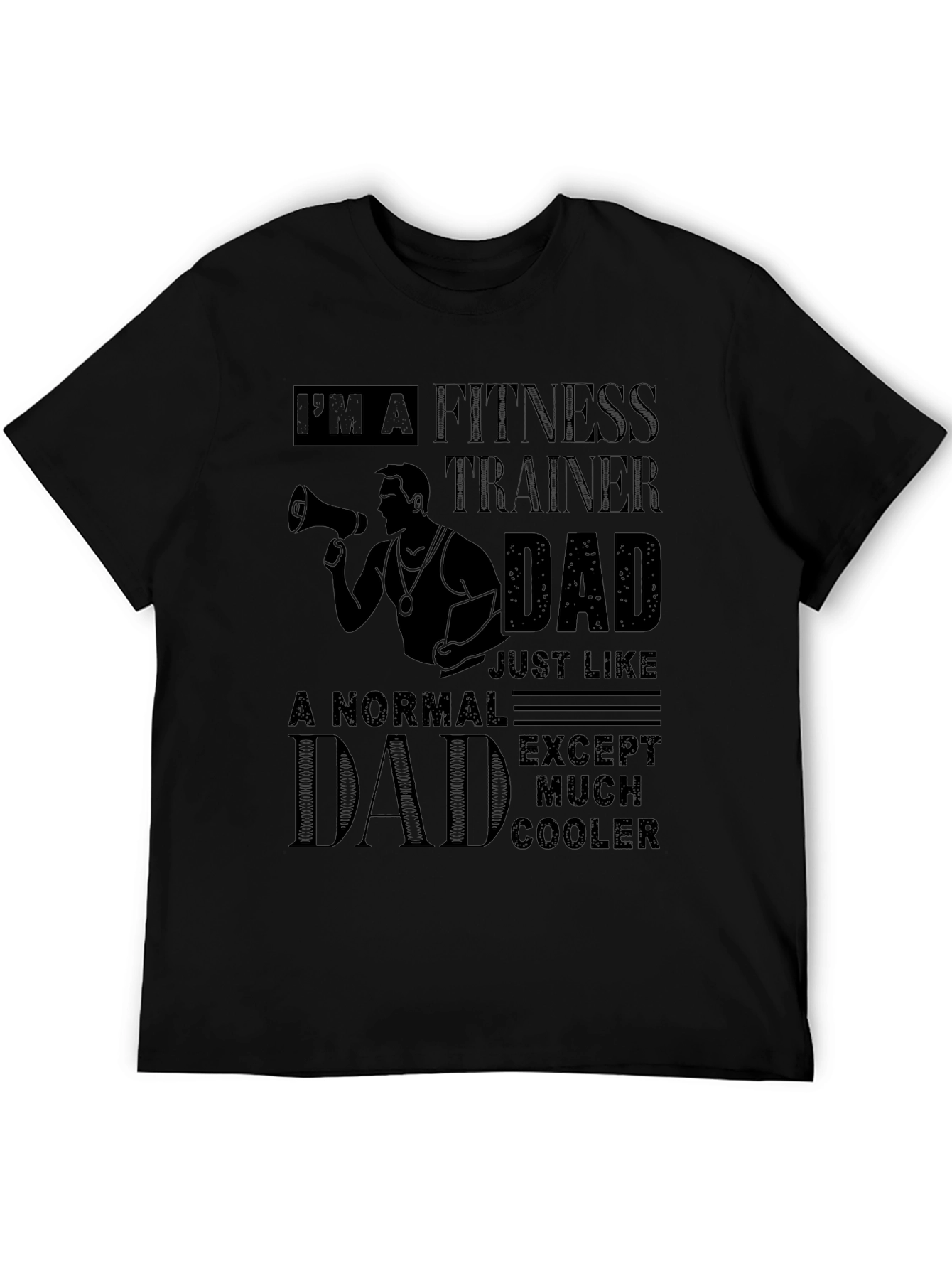 Fitness Trainer Dad Graphic T-Shirt