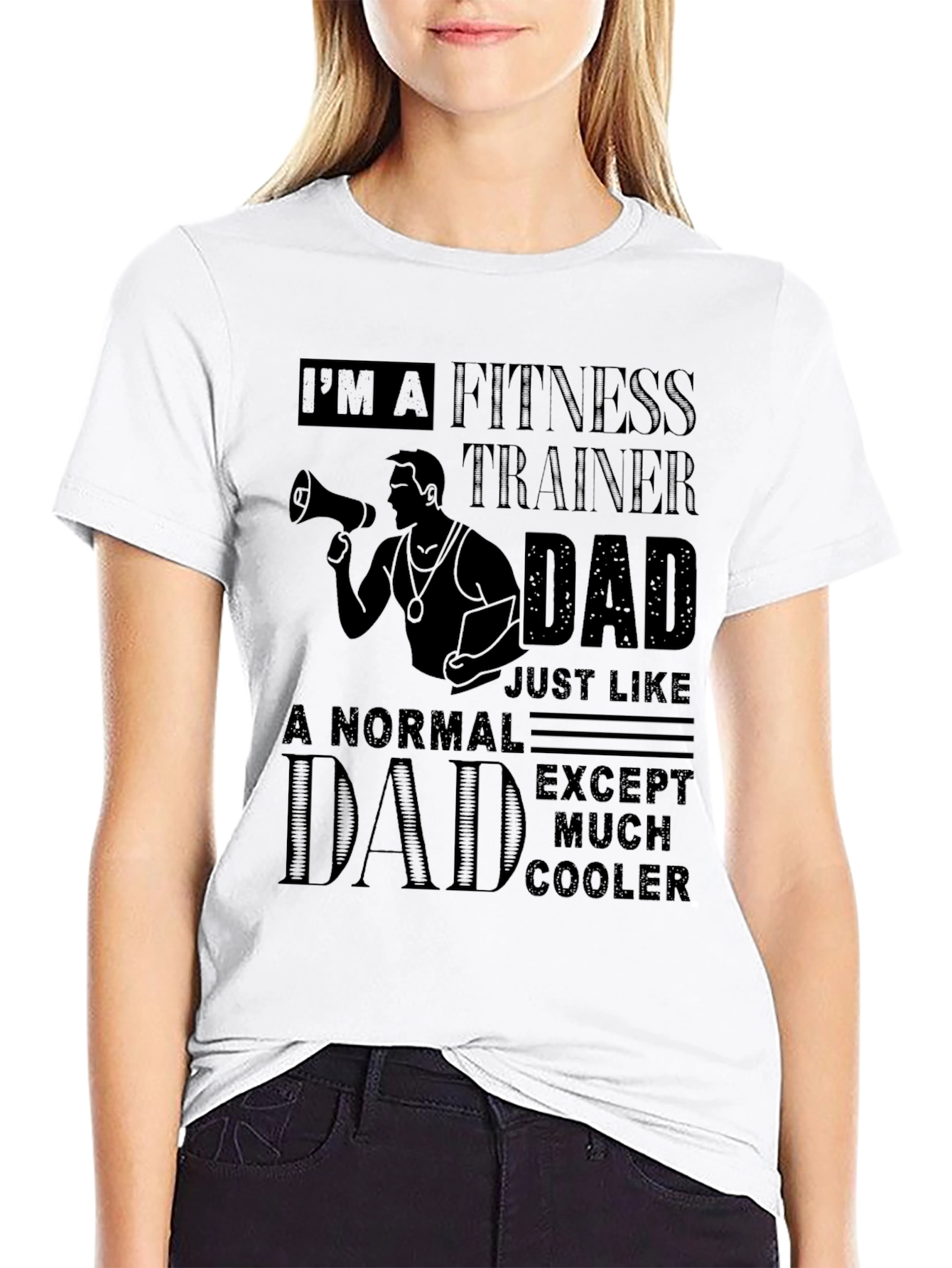 Fitness Trainer Dad Graphic T-Shirt