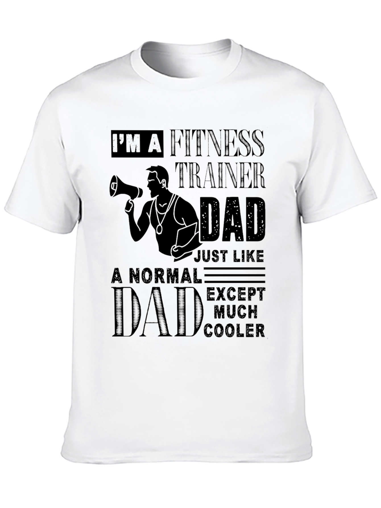 Fitness Trainer Dad Graphic T-Shirt