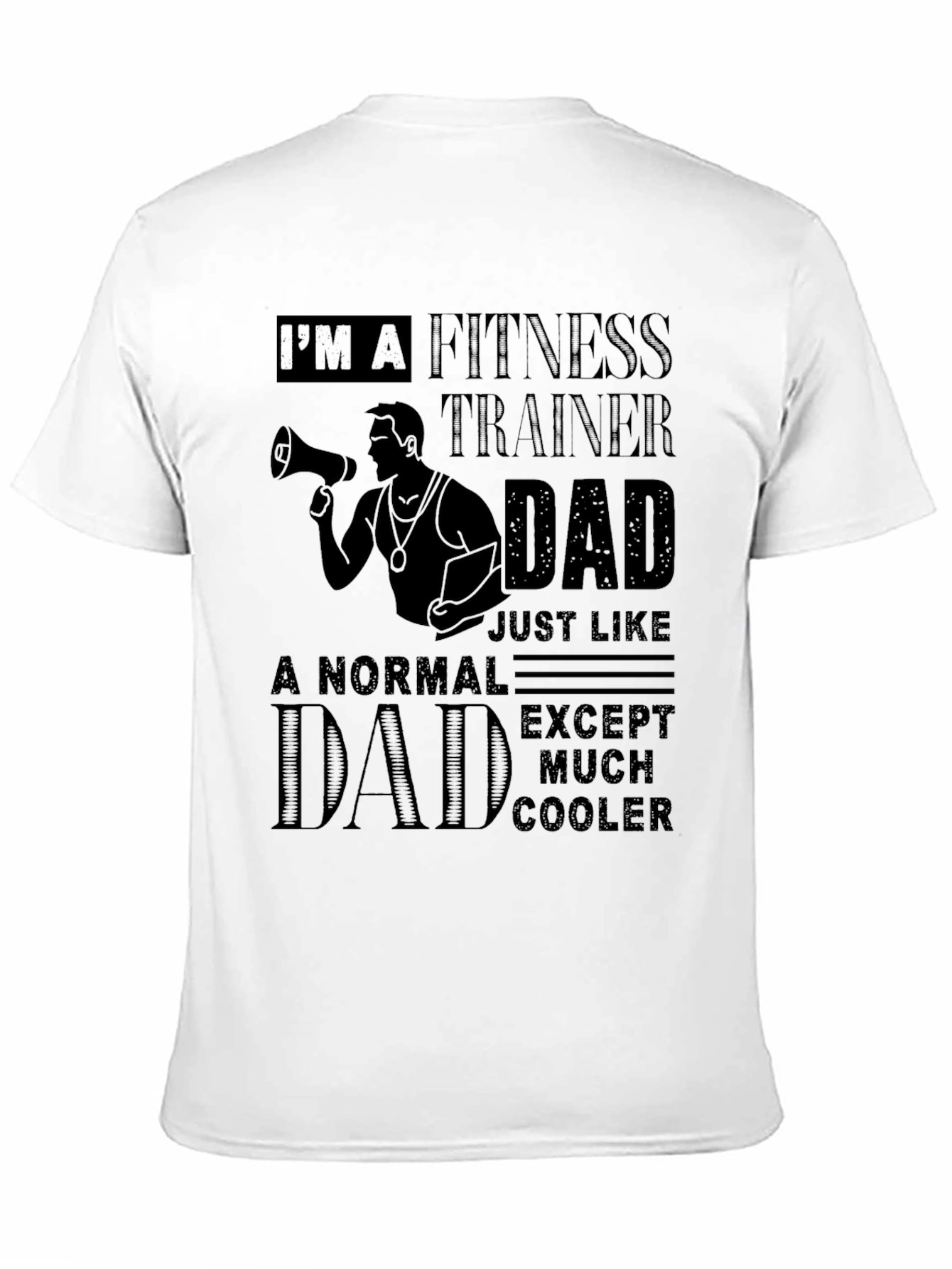 Fitness Trainer Dad Graphic T-Shirt