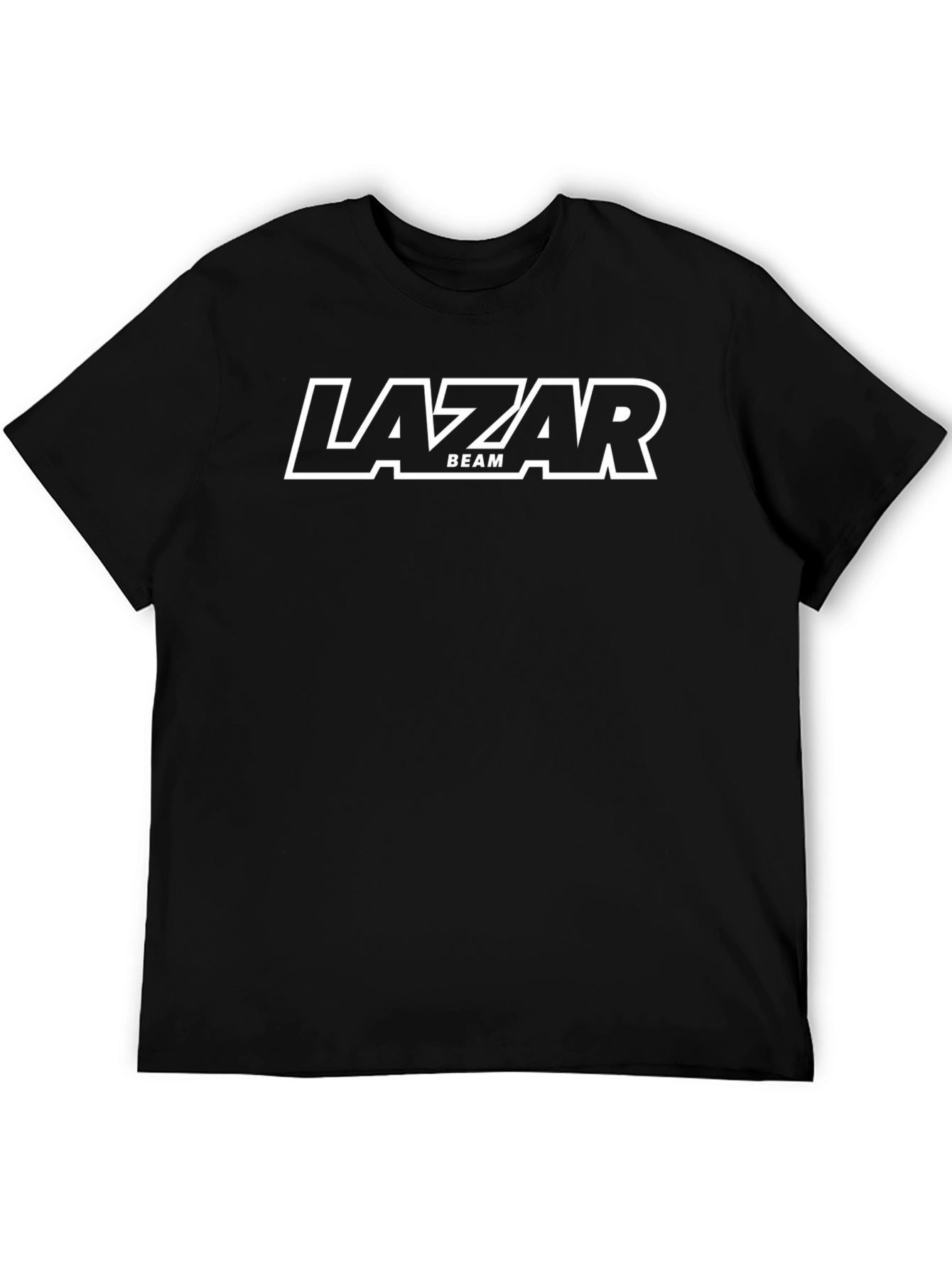 Lazarbeam Black Graphic T-Shirt - Fan Apparel