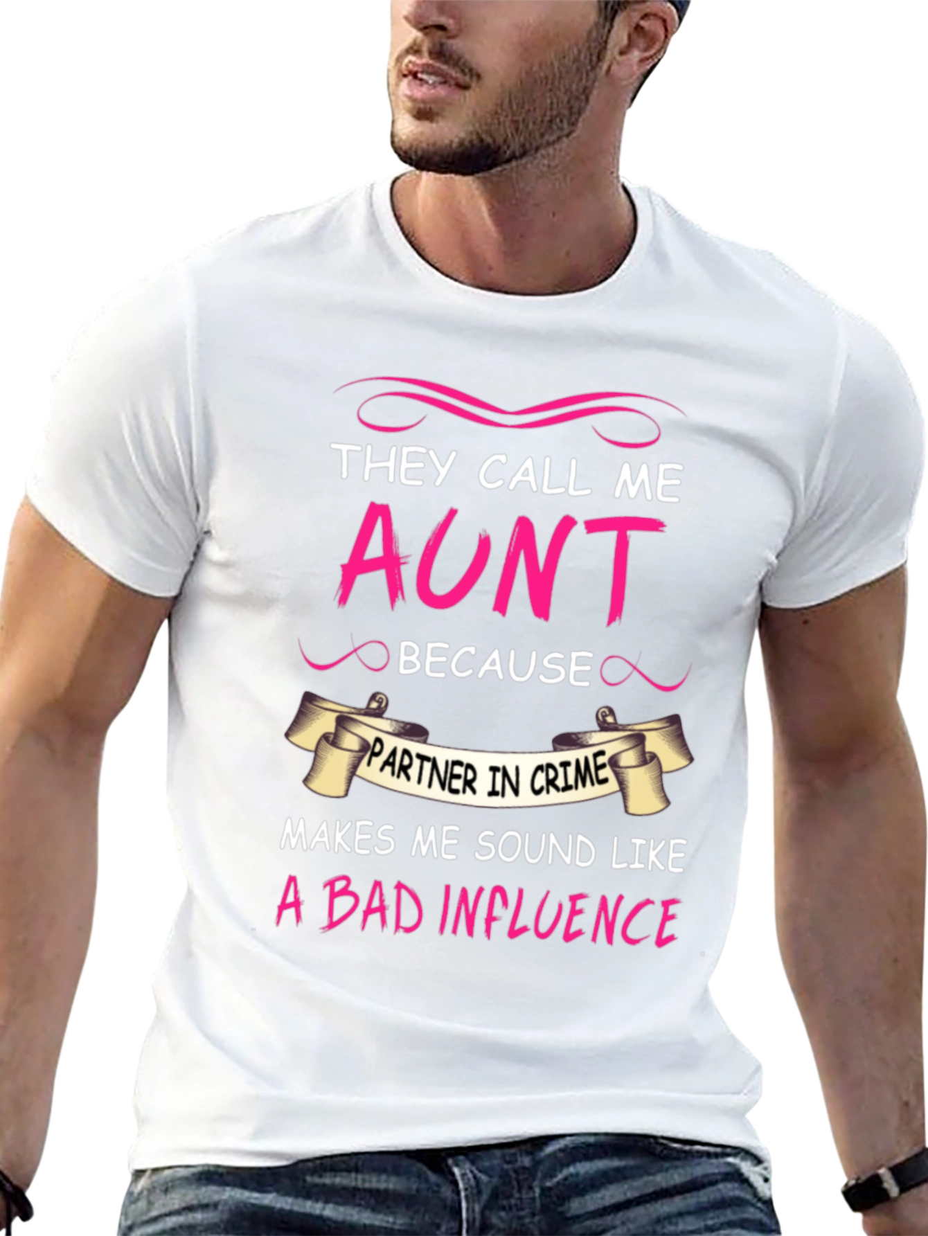 They Call Me AUNT Funny Graphic Tee