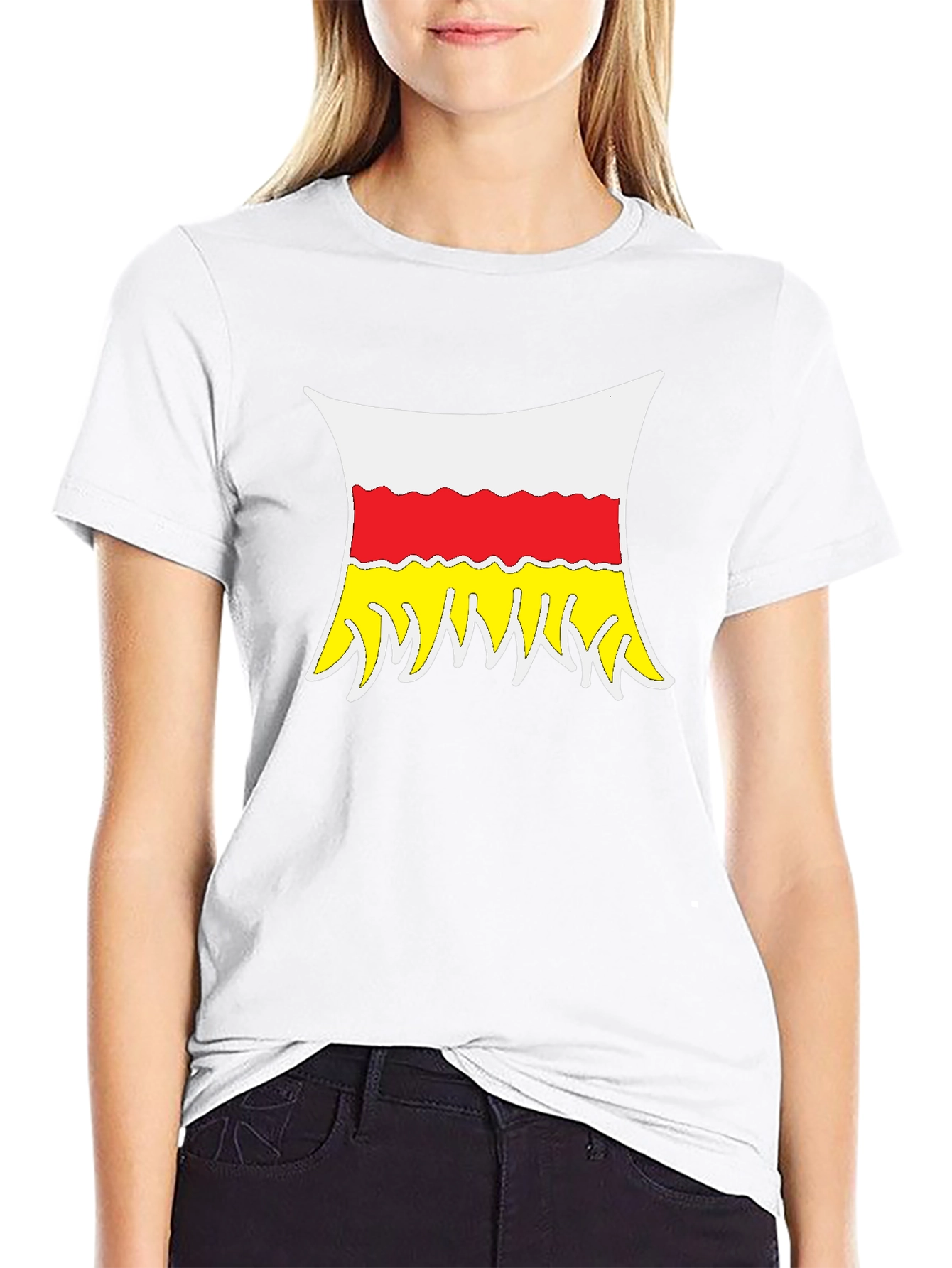 Ossetian Flag Graphic T-Shirt