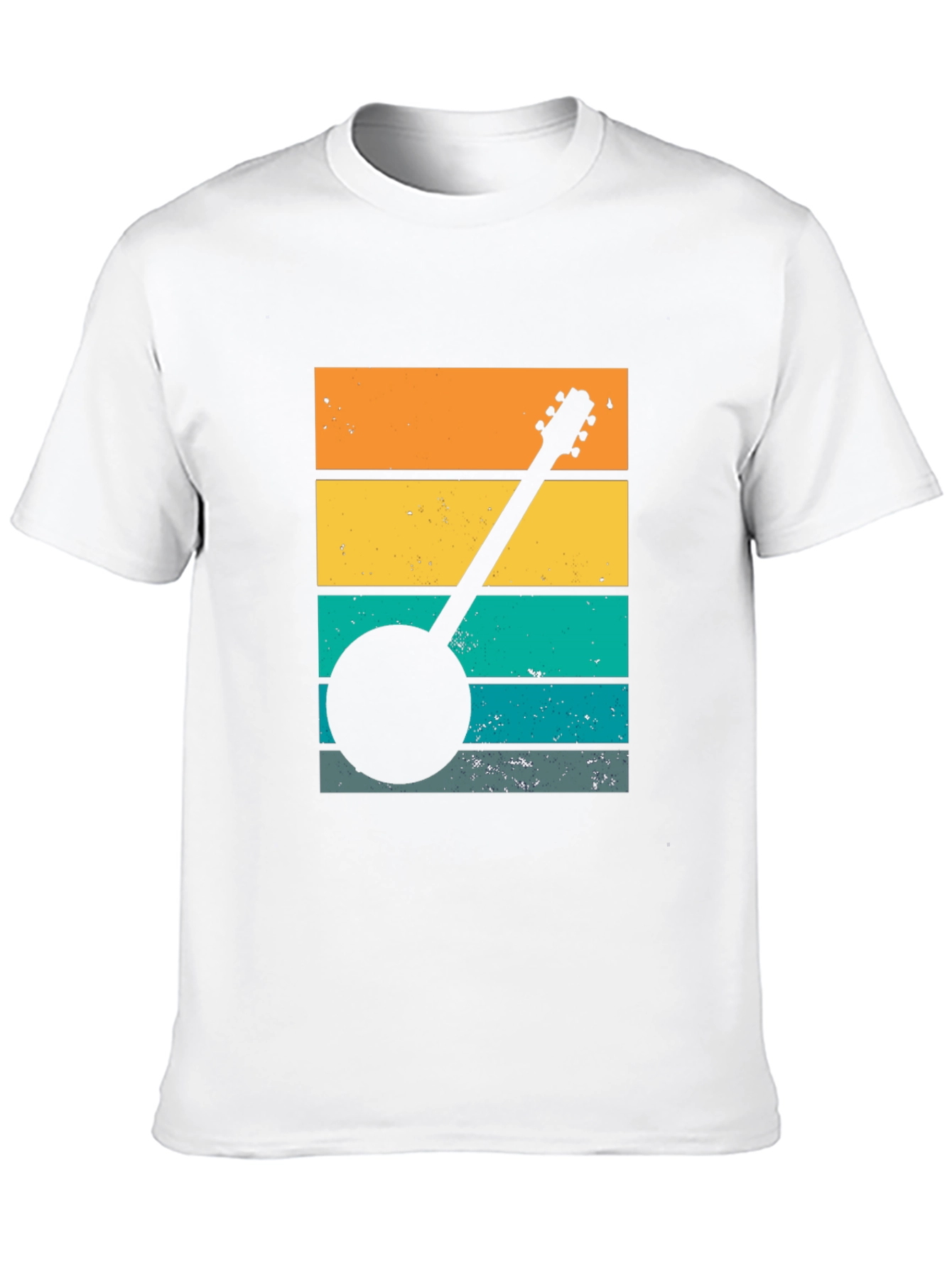 Retro Banjo Sunset T-Shirt