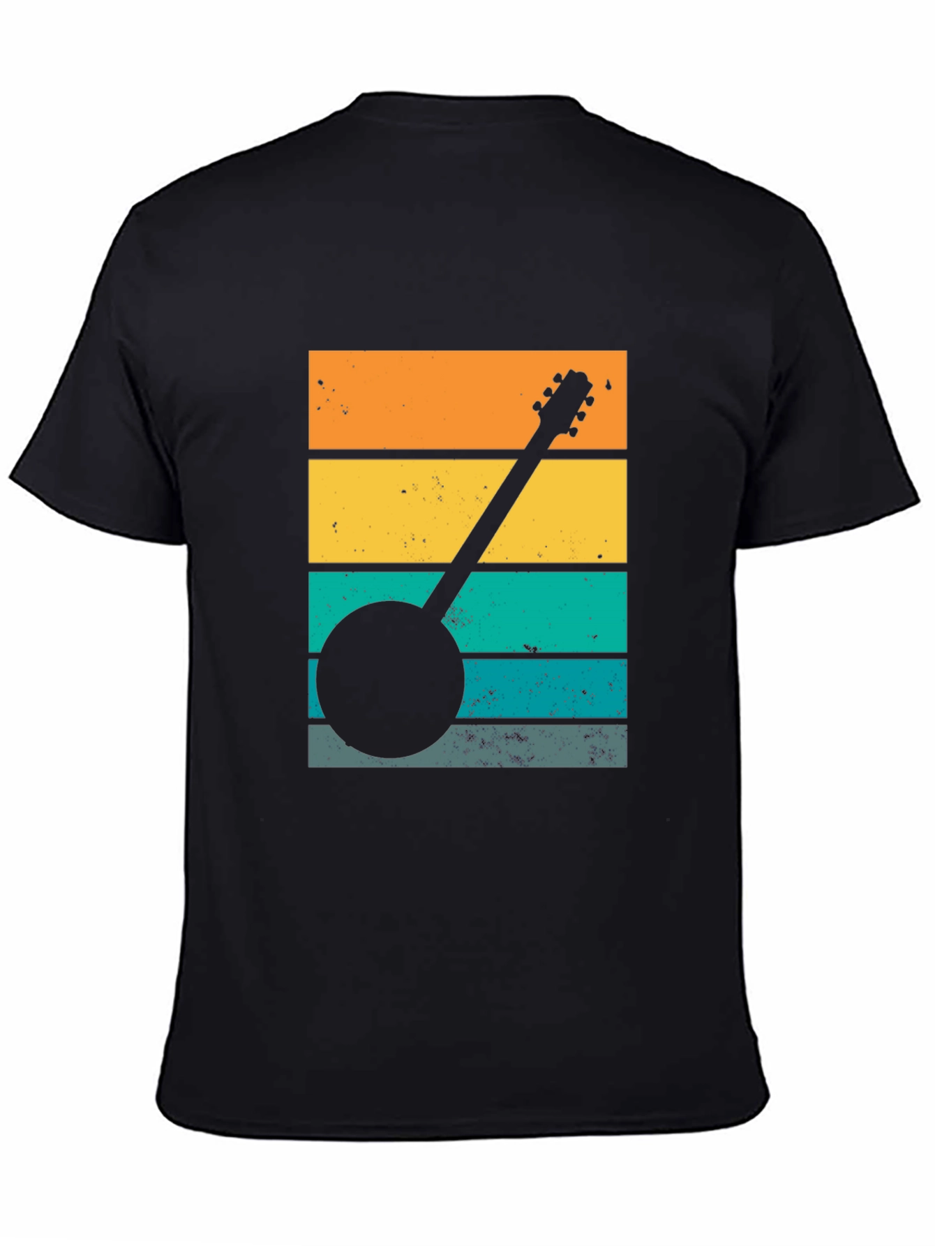 Retro Banjo Sunset T-Shirt