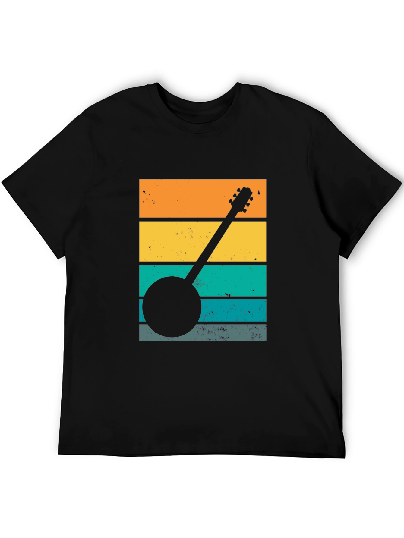 Retro Banjo Sunset T-Shirt