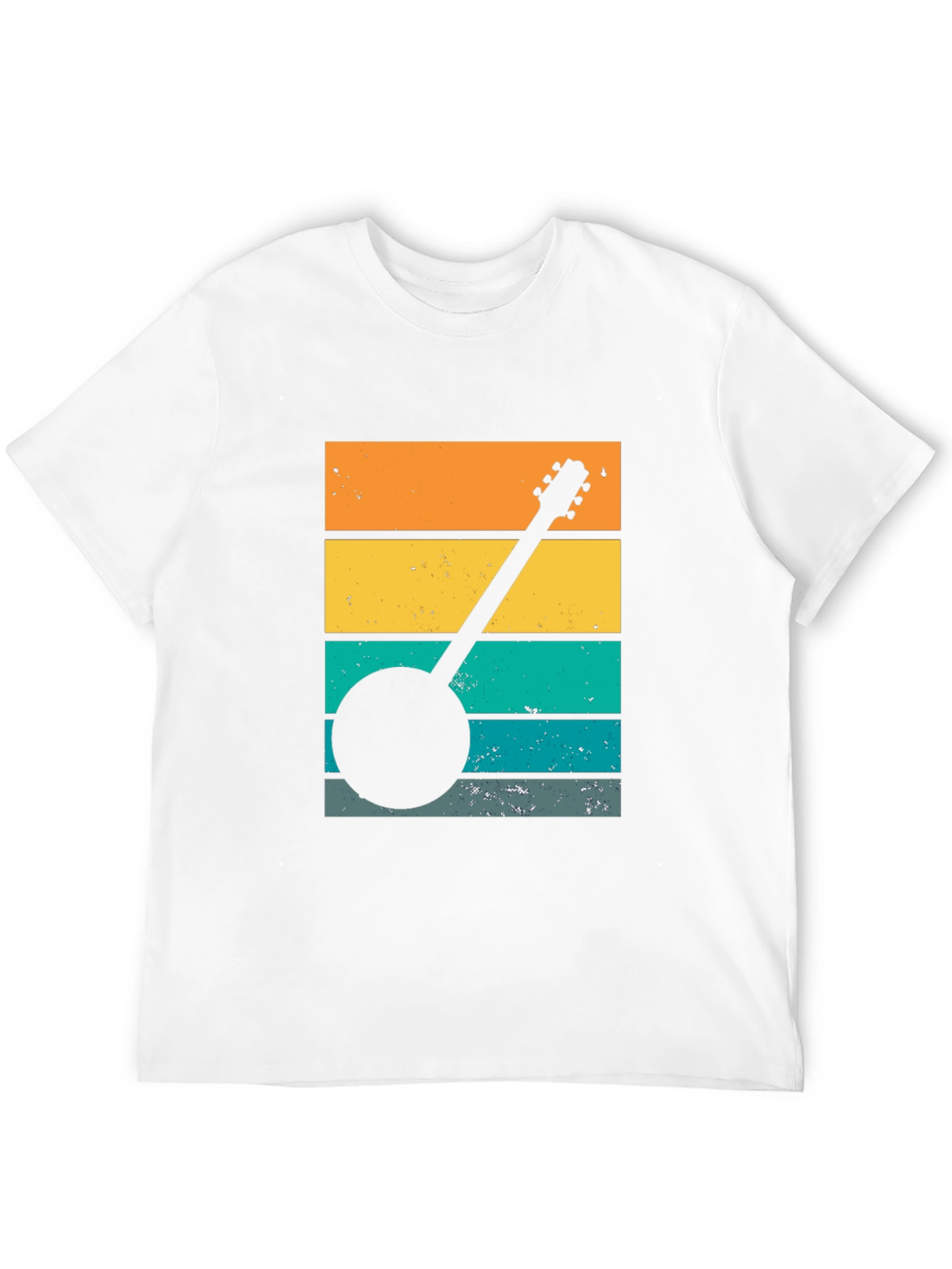 Retro Banjo Sunset T-Shirt