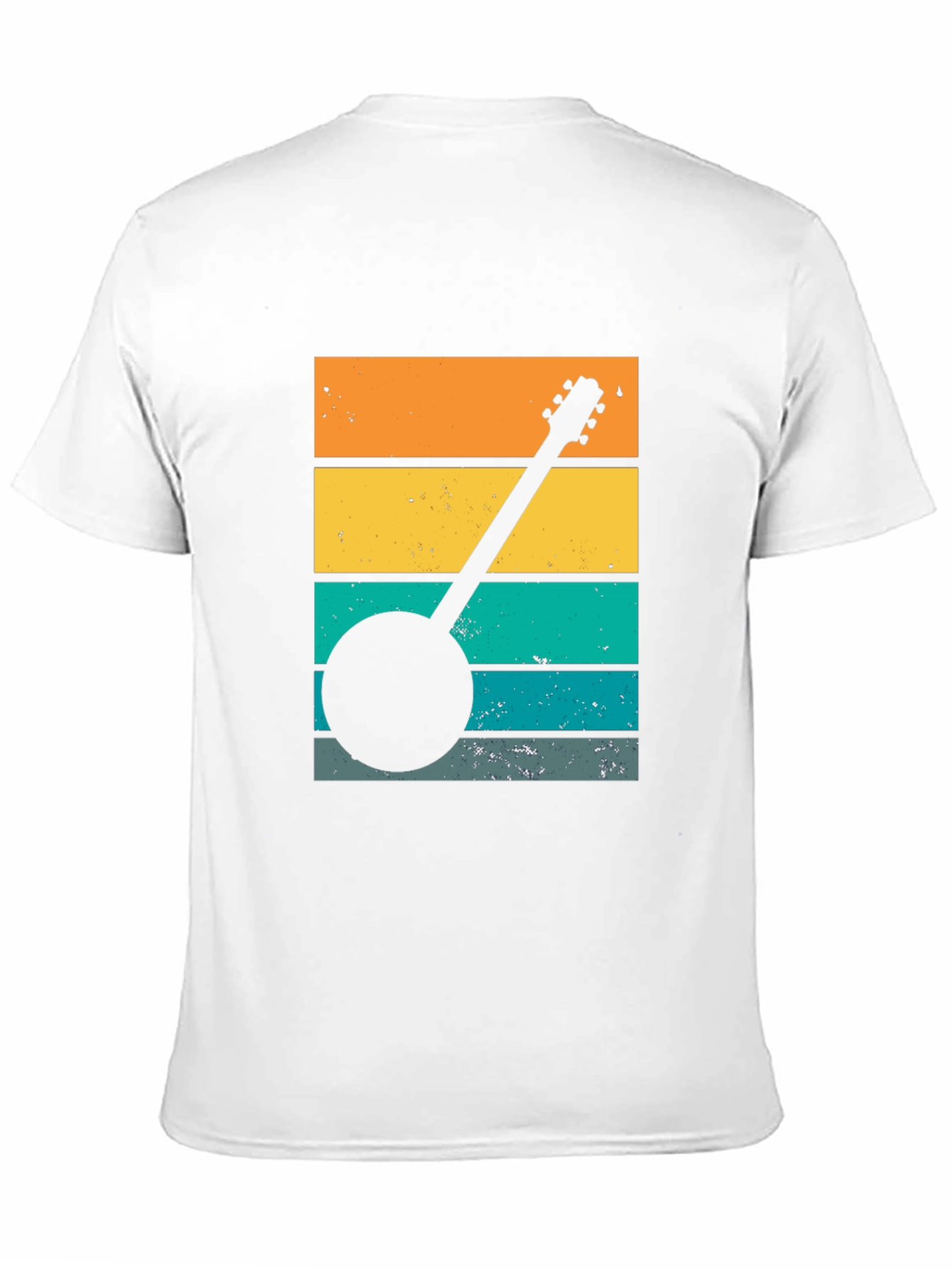 Retro Banjo Sunset T-Shirt