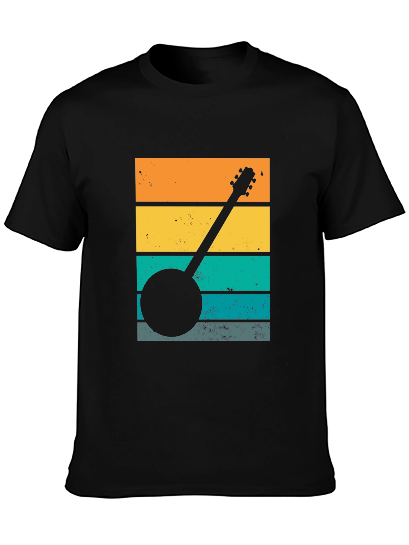 Retro Banjo Sunset T-Shirt